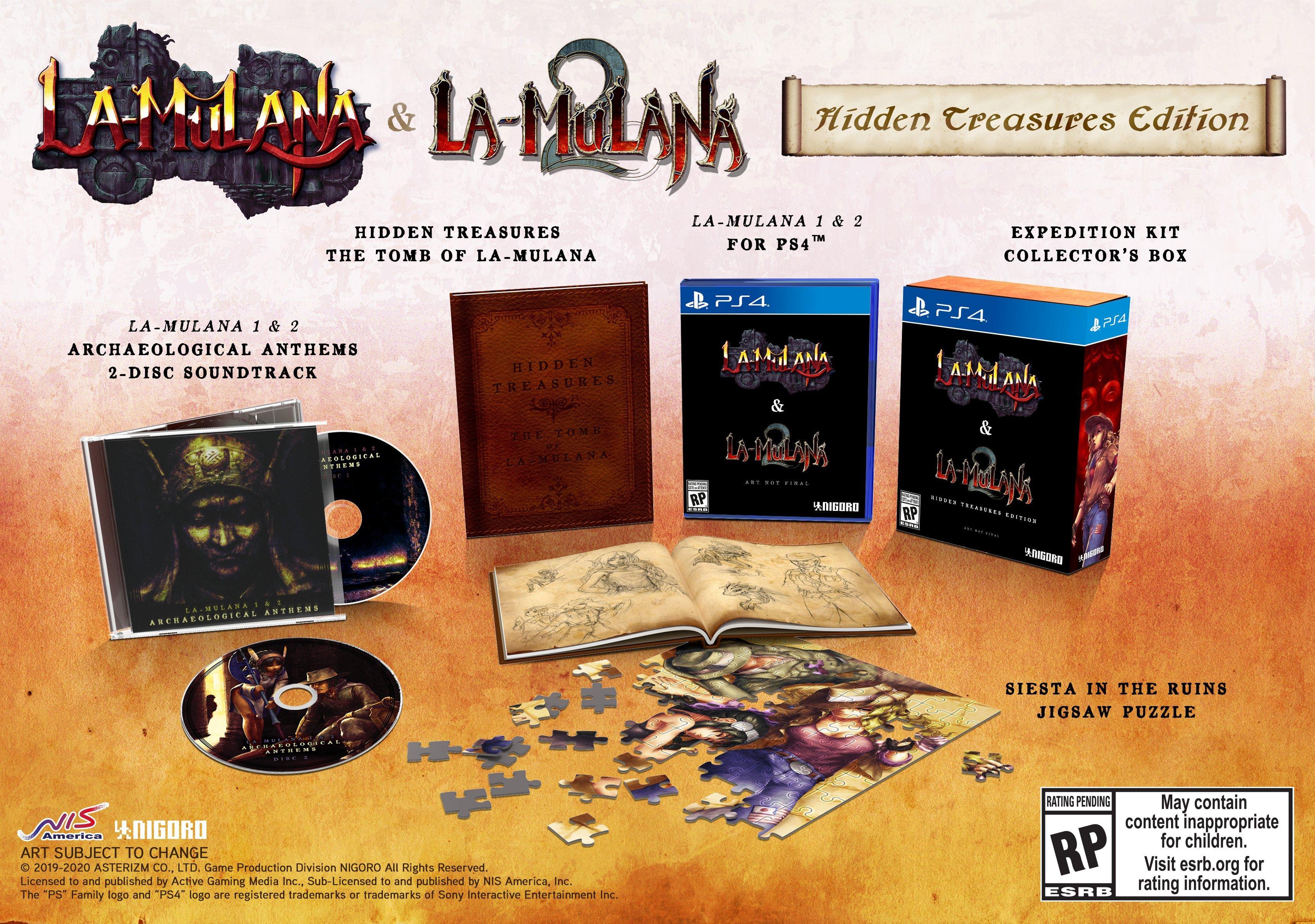 LA-MULANA 1 and 2: Hidden Treasures Edition - PlayStation 4