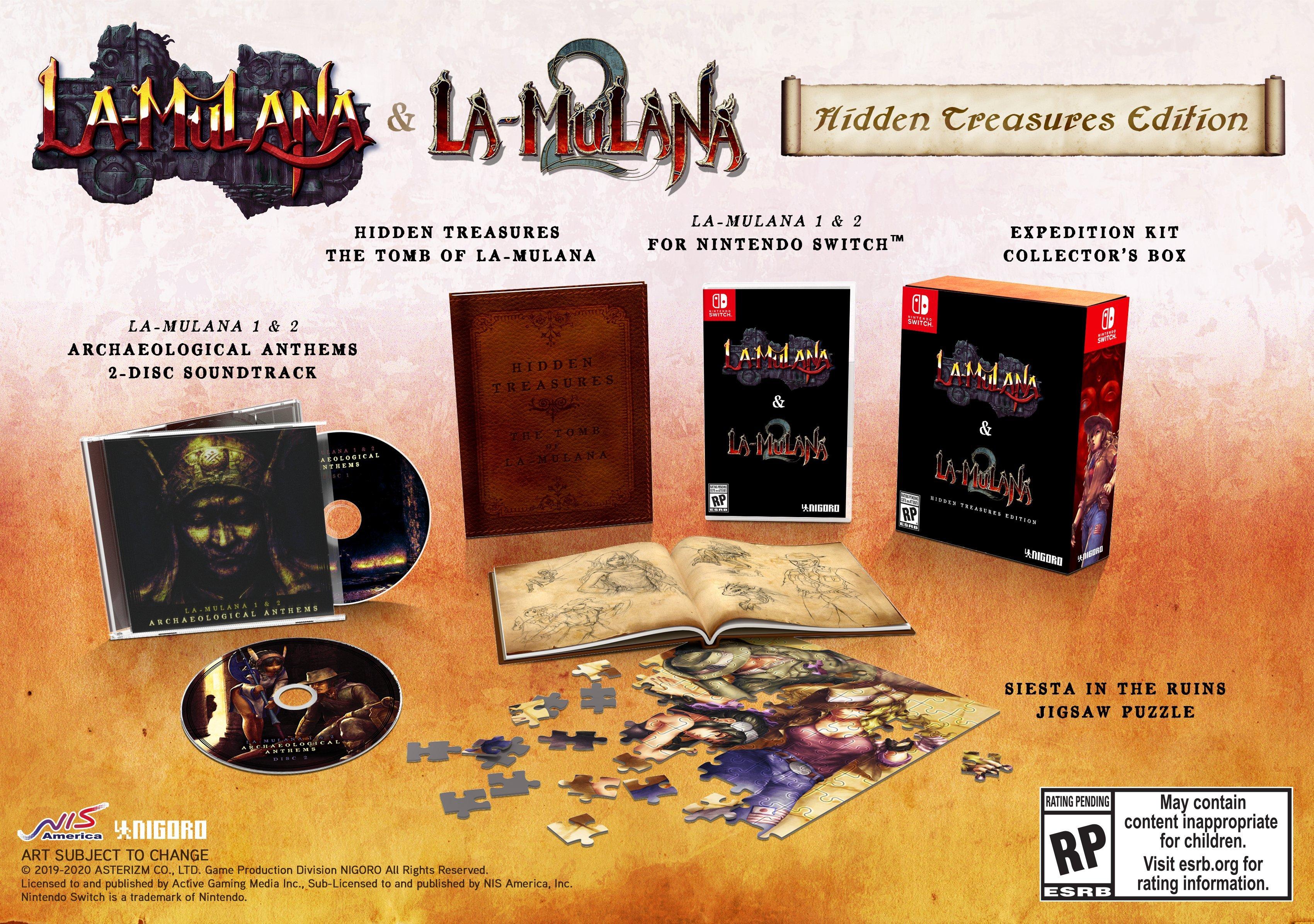 LA-MULANA 1 and 2: Hidden Treasures Edition - Nintendo Switch