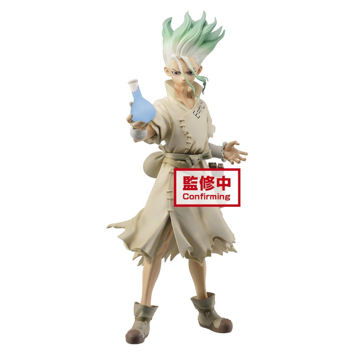 Dr Stone Of Stone World Senku Ishigami Statue Gamestop