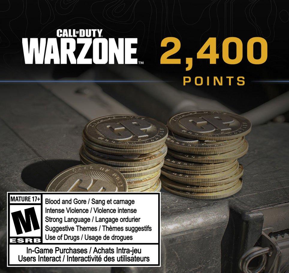 Call Of Duty Warzone 2 400 Points Playstation 4 Gamestop