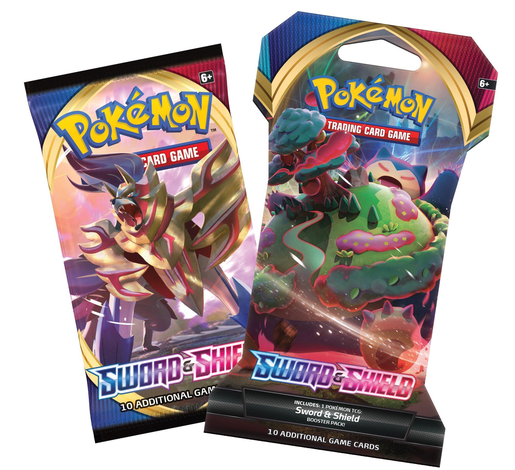 Pokemon Trading Card Game Sword And Shield Sleeved Booster Pack Gamestop