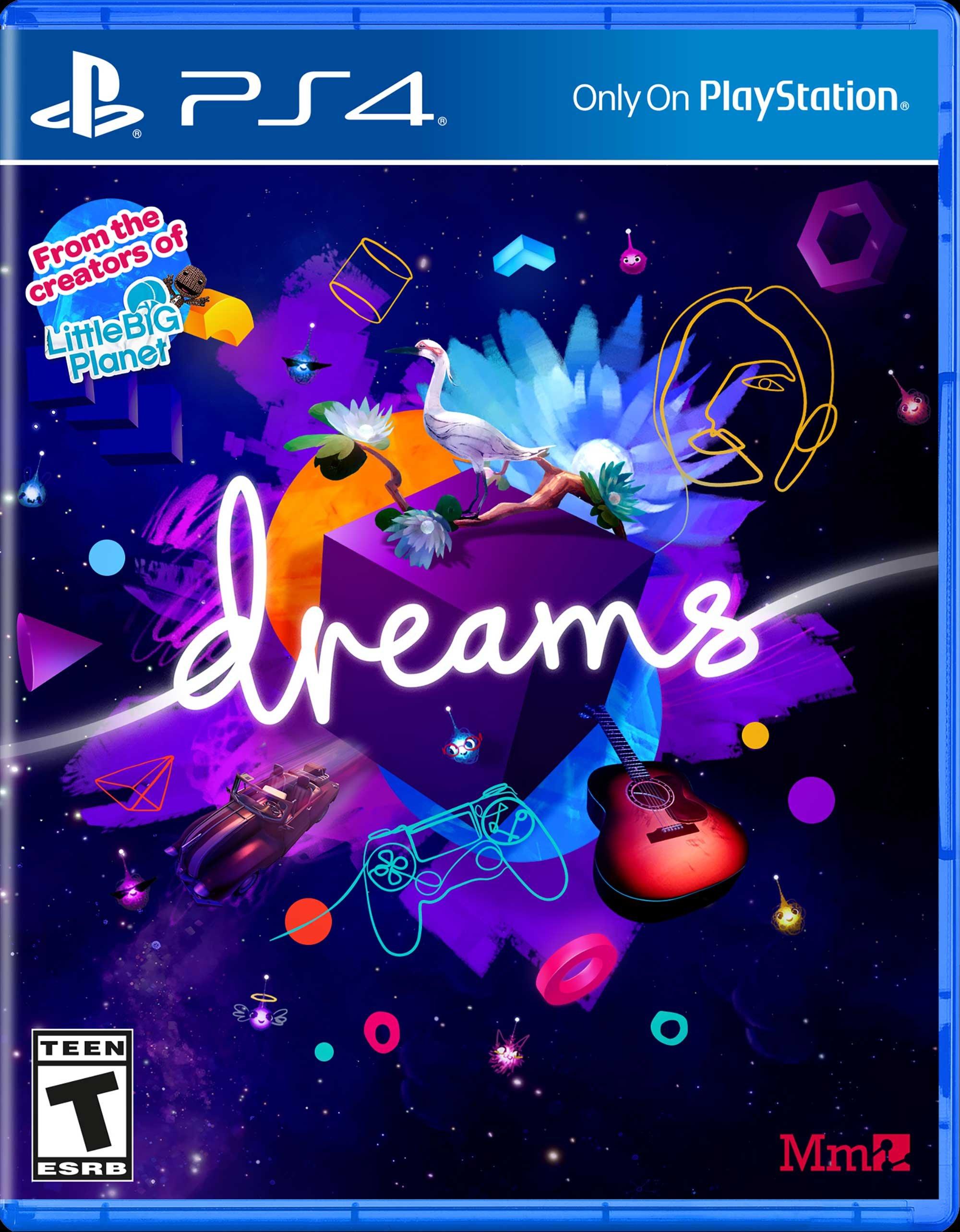 Dream games. Грезы пс4. Dreams игра ps4. Ps4 игра Sony грёзы. Грёзы ps4 диск.