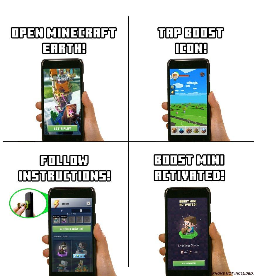 boost mini minecraft