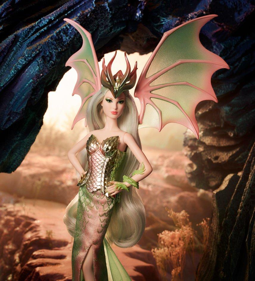 barbie collector unicorn goddess doll
