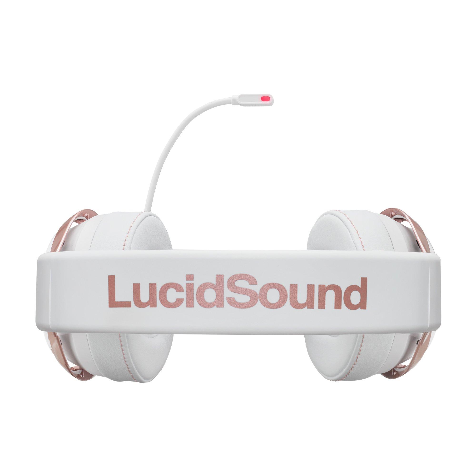 list item 4 of 15 LucidSound LS35X Rose Gold Direct Connect Wireless Gaming Headset for Xbox One