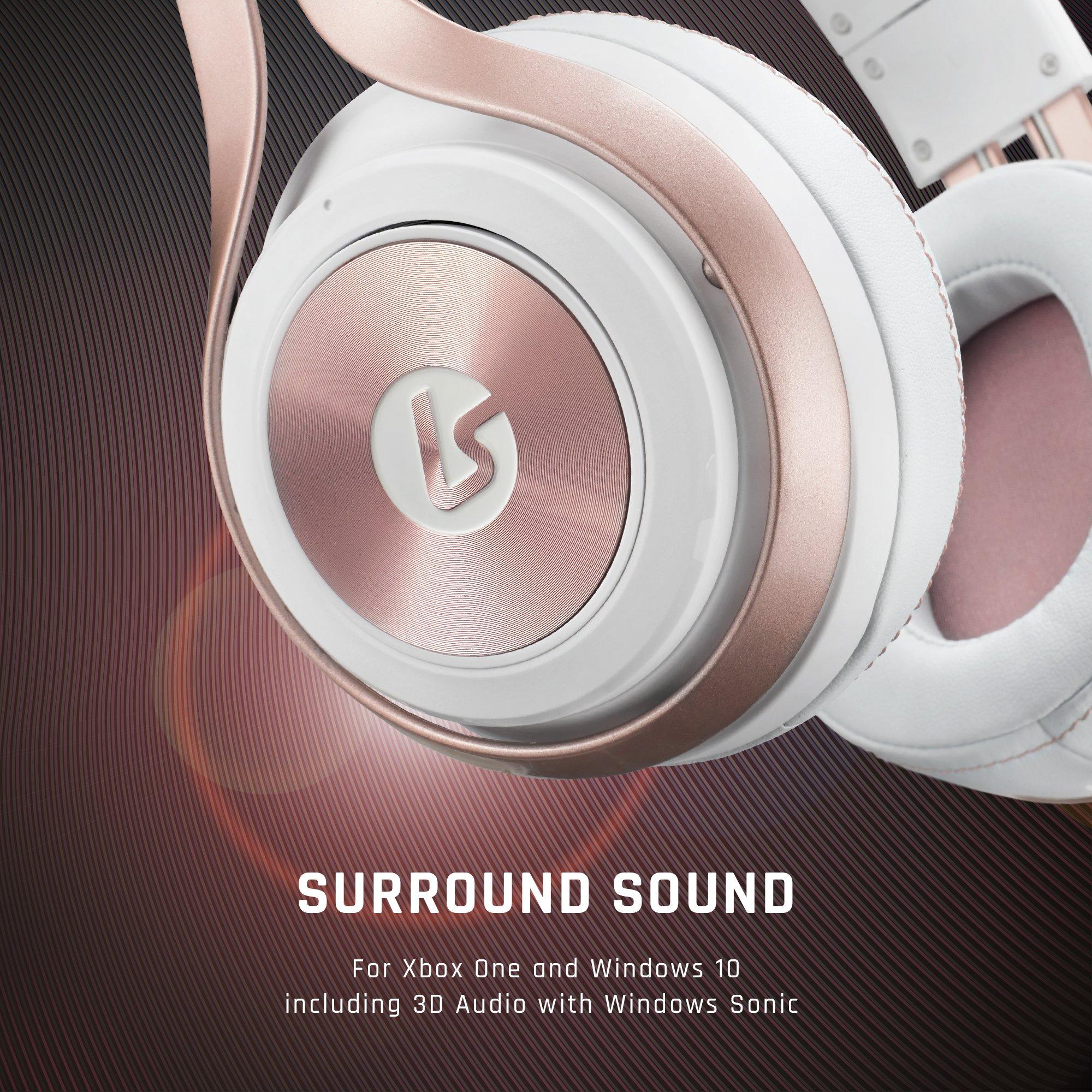 LucidSound LS35X Rose Gold Direct Connect Wireless Gaming Headset