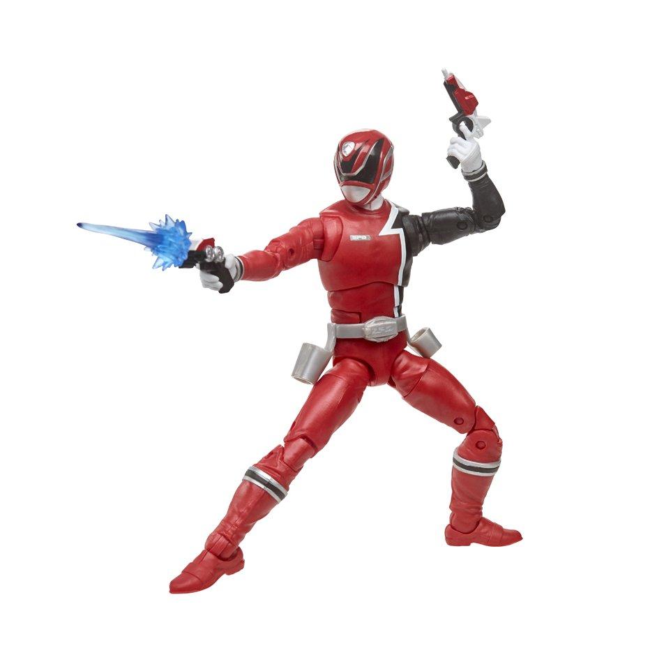 Hasbro Power Rangers S P D Red Ranger Lightning Collection 6 In Action Figure Gamestop