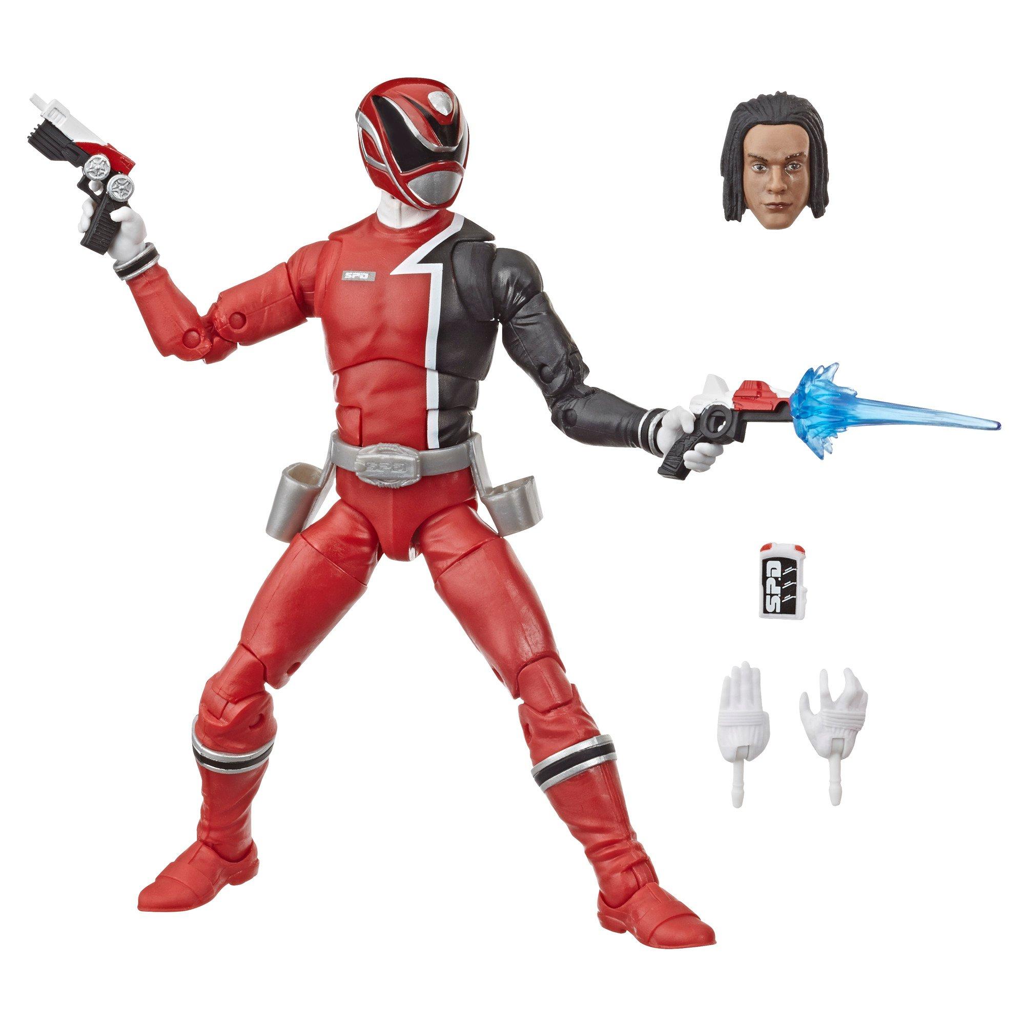 list item 3 of 9 Hasbro Power Rangers S.P.D. Red Ranger Lightning Collection 6-in Action Figure