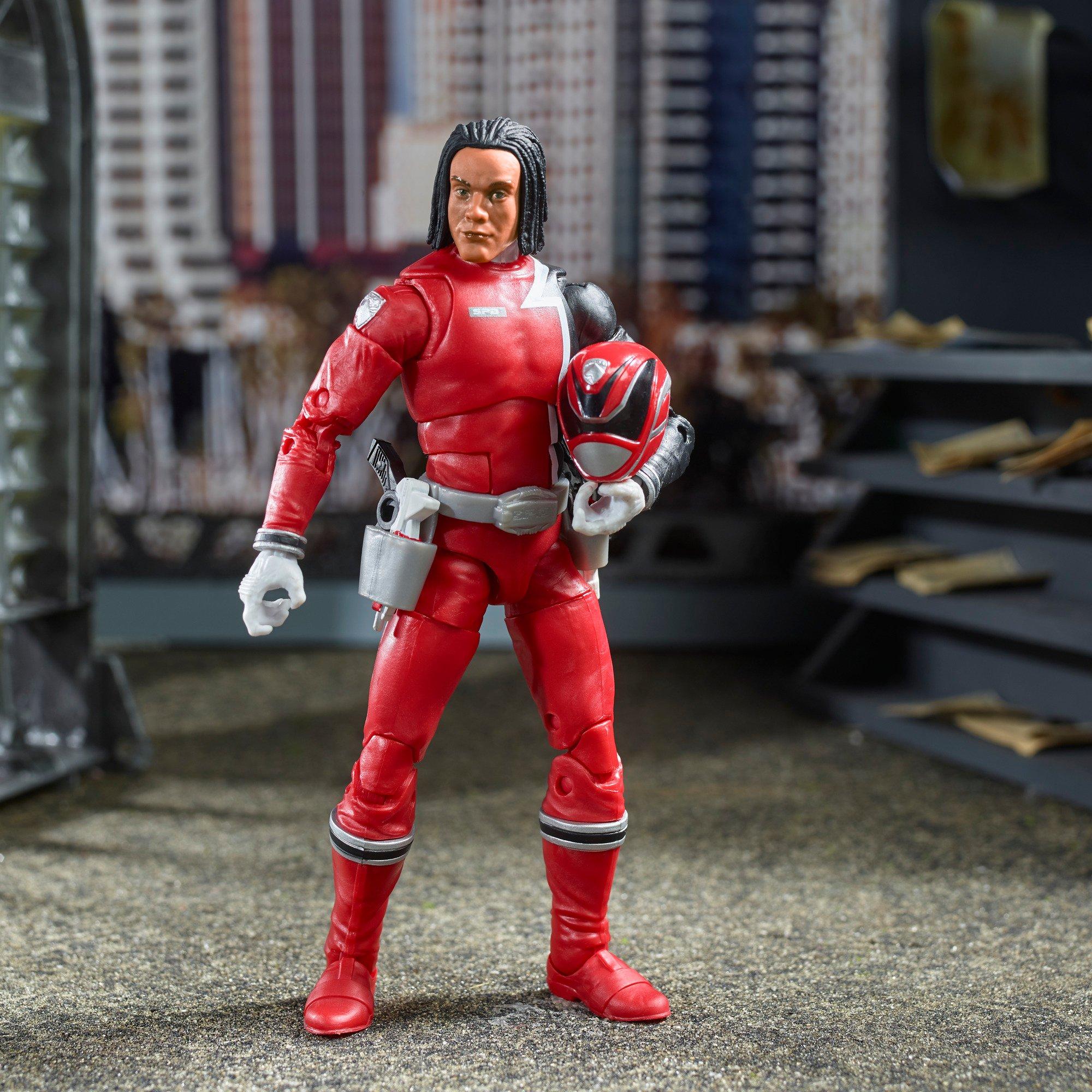 list item 4 of 9 Hasbro Power Rangers S.P.D. Red Ranger Lightning Collection 6-in Action Figure