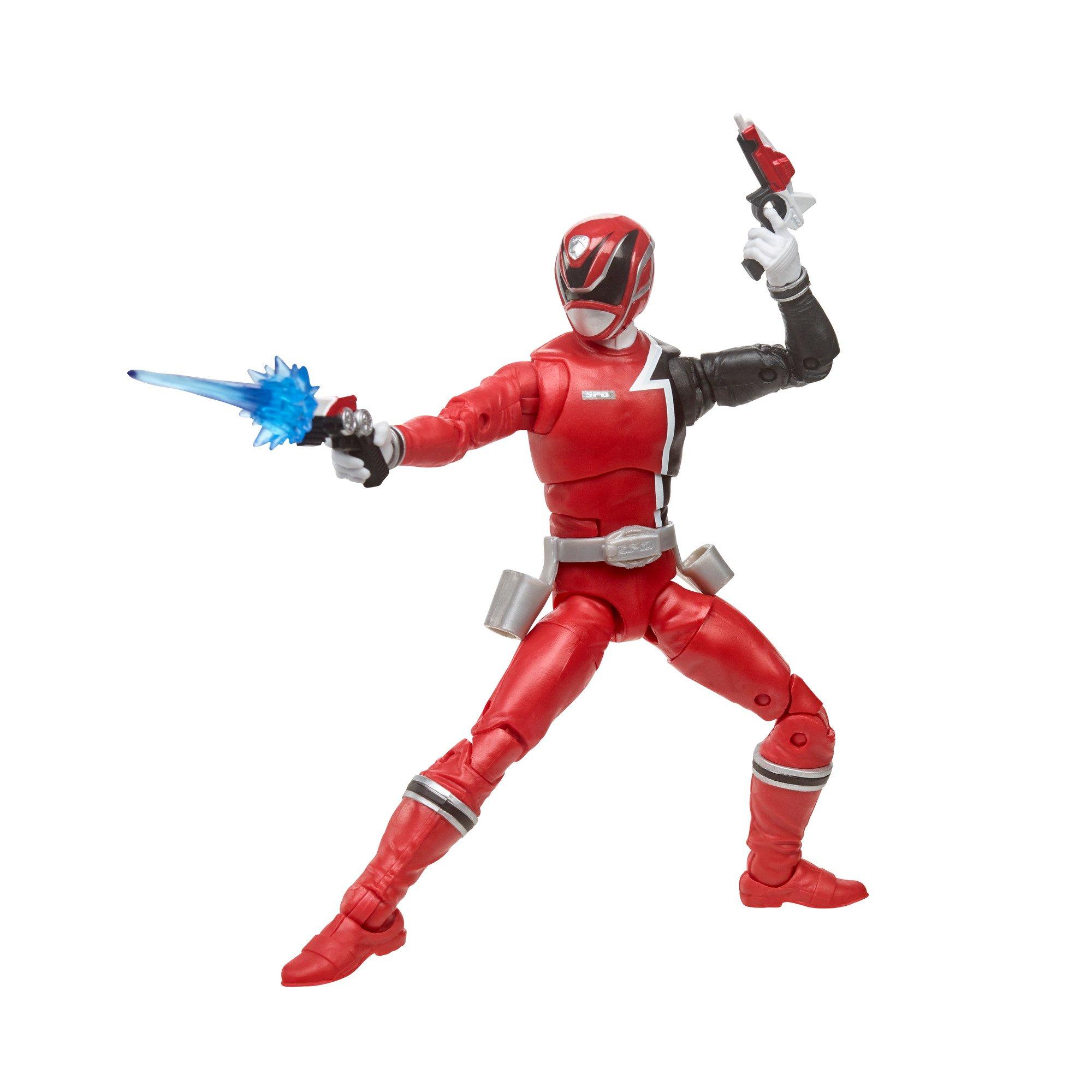list item 8 of 9 Hasbro Power Rangers S.P.D. Red Ranger Lightning Collection 6-in Action Figure