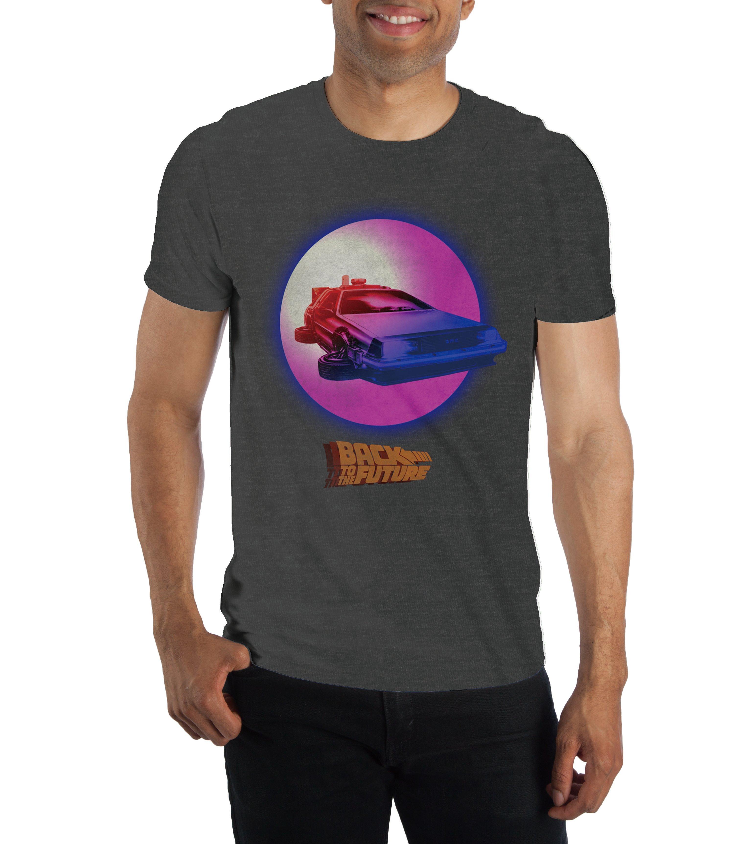 list item 3 of 3 Back to the Future The DeLorean Time Machine T-Shirt