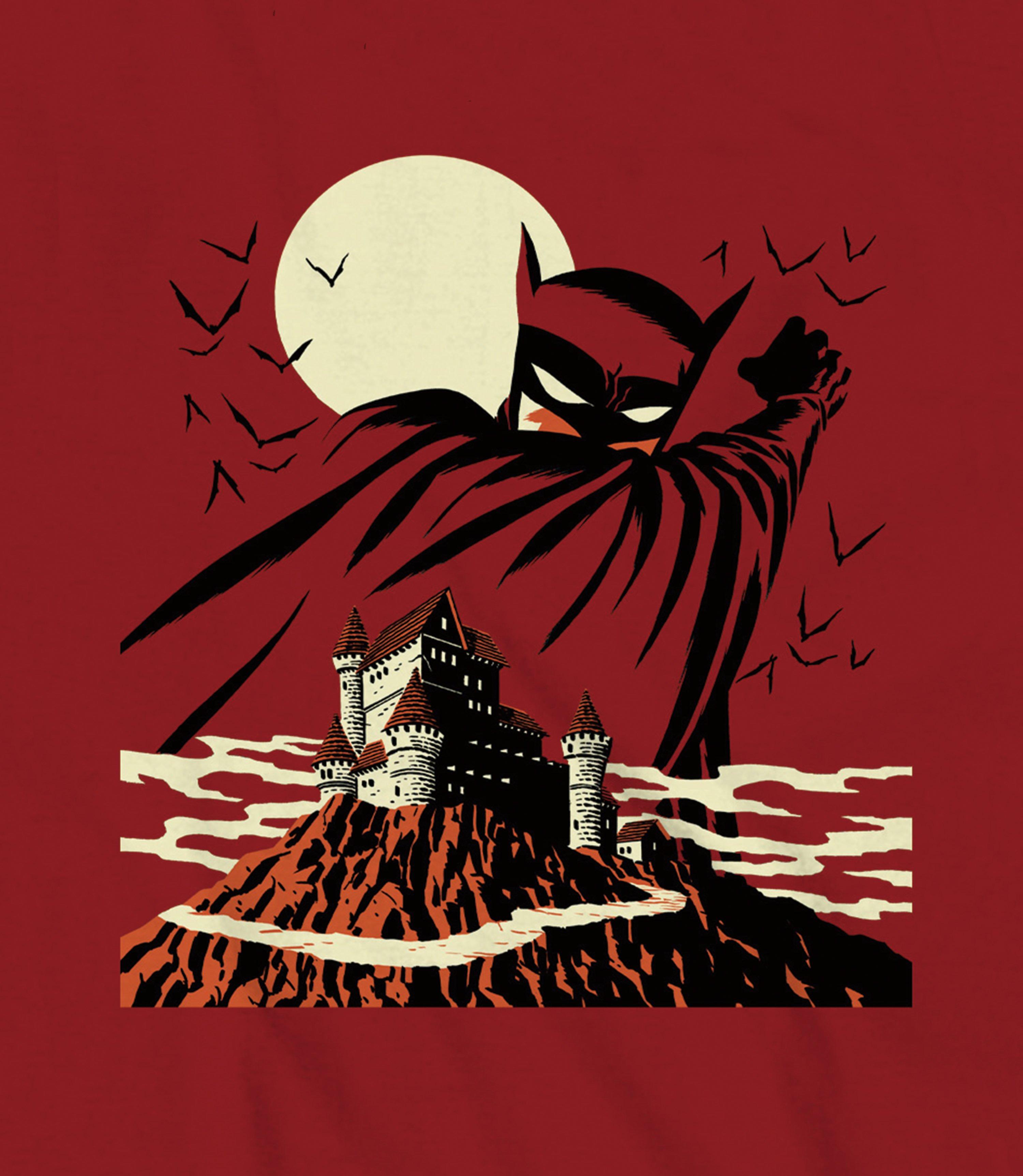 red batman shirt