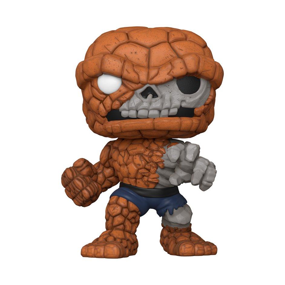 Funko POP! Marvel: Marvel Zombies The Thing 10-in Summer Convention 2020 Vinyl Figure GameStop Exclusive