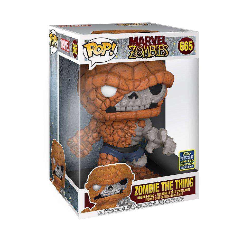 list item 2 of 2 Funko POP! Marvel: Marvel Zombies The Thing 10-in Summer Convention 2020 Vinyl Figure GameStop Exclusive