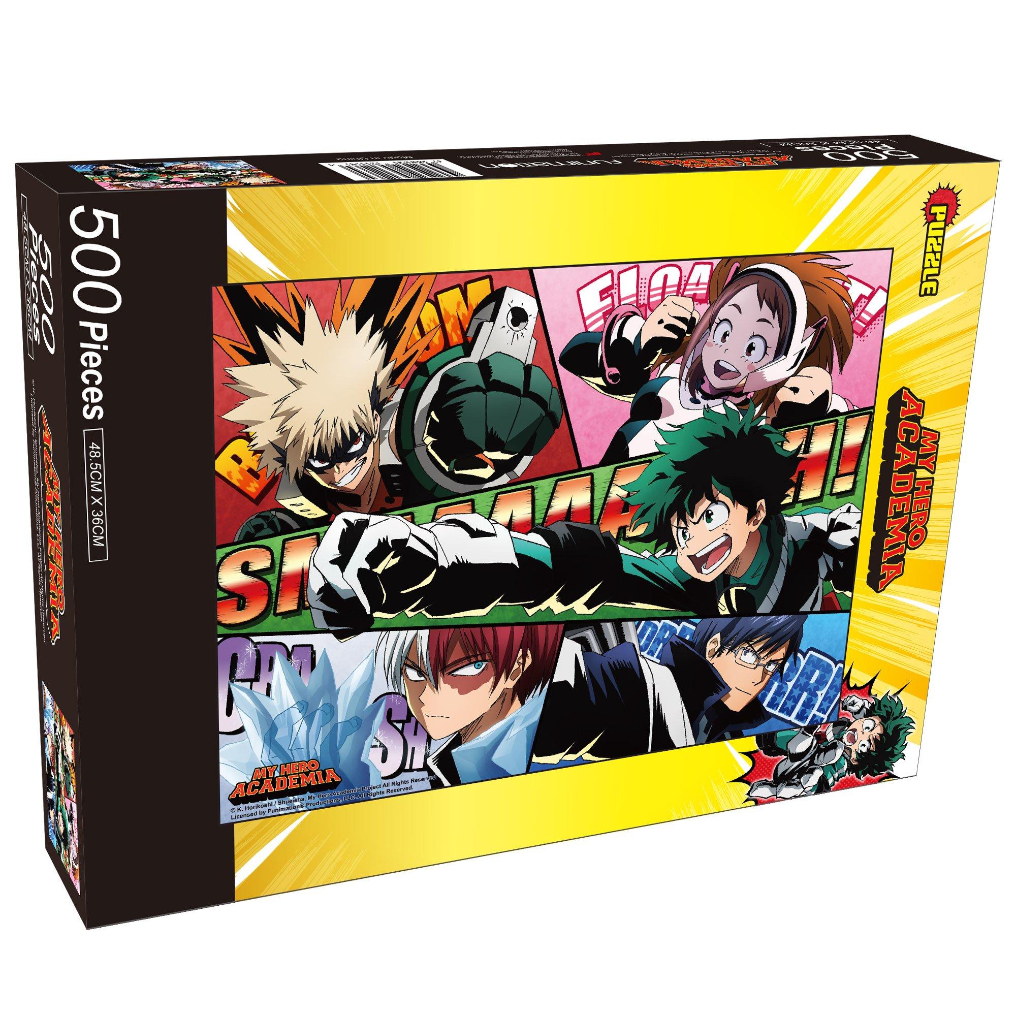 Great Eastern Entertainment My Hero Academia Hero Sound Effects 500 Piece Jigsaw Puzzle