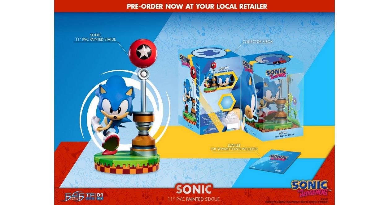 Sonic the Hedgehog - Sonic 11-in Statue