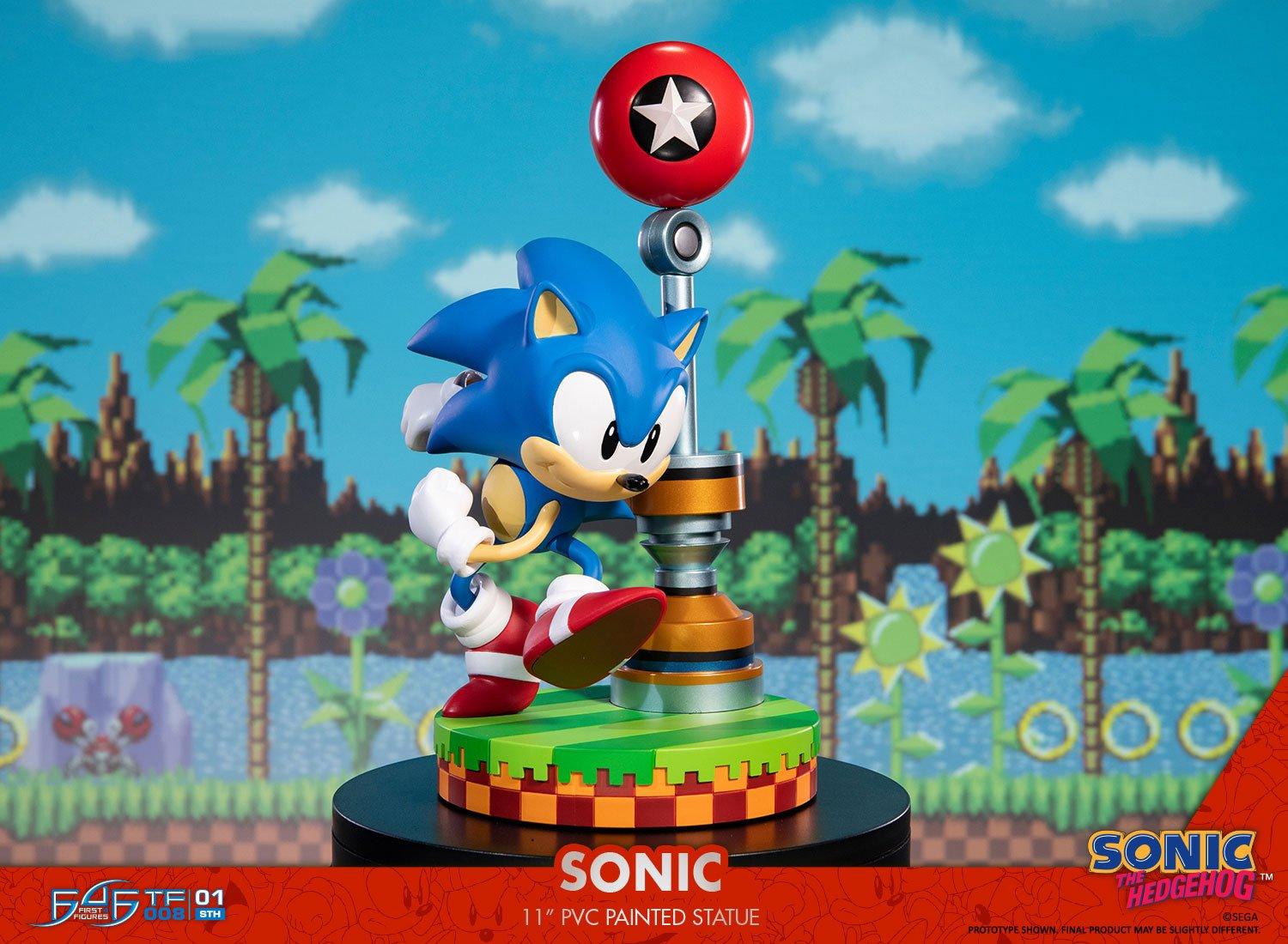 gamestop sonic statue