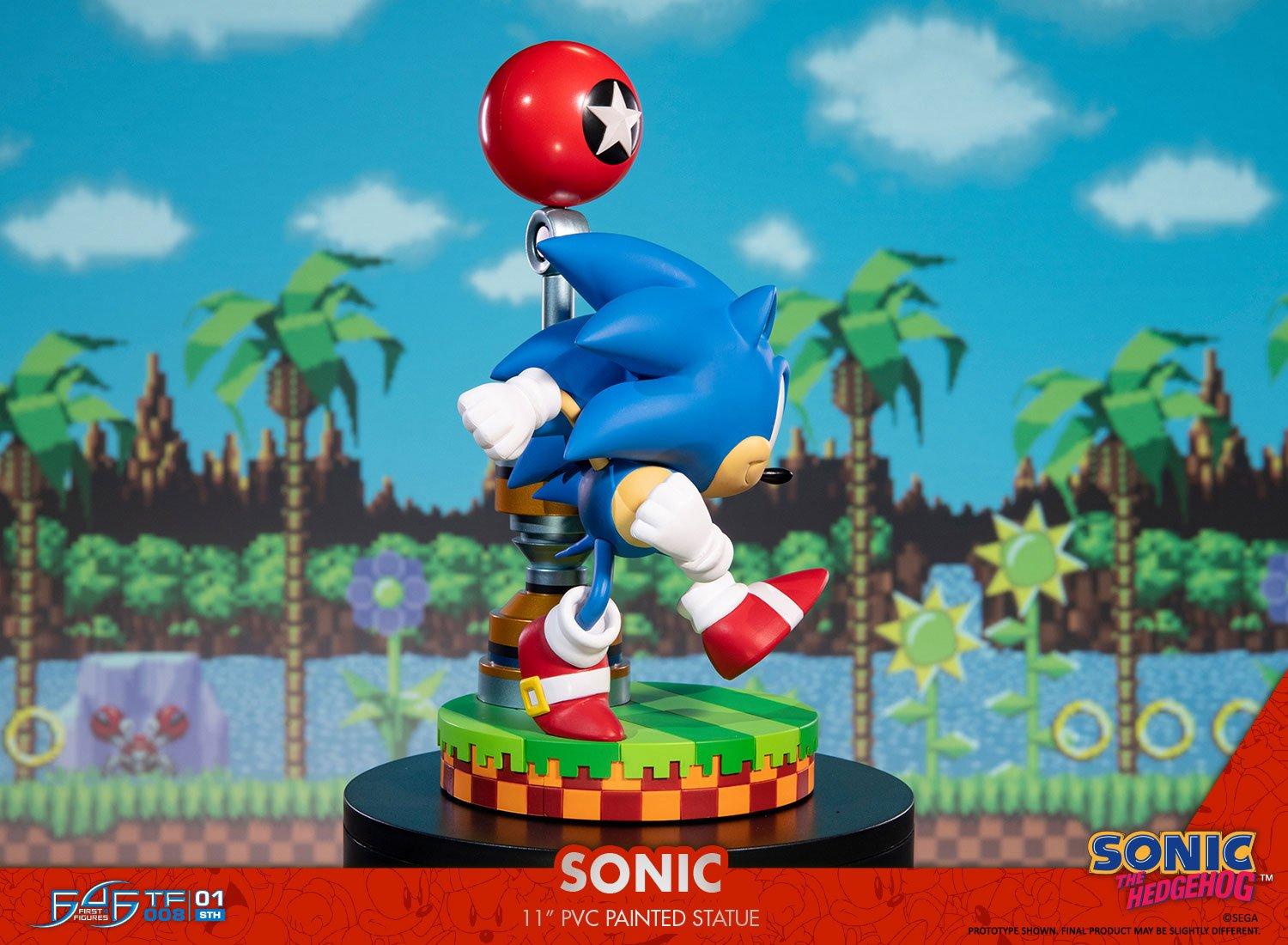 gamestop sonic statue