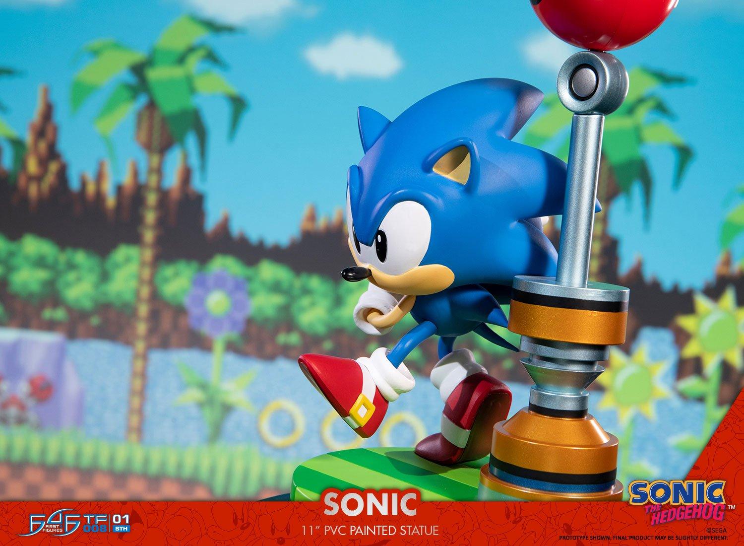 gamestop sonic statue