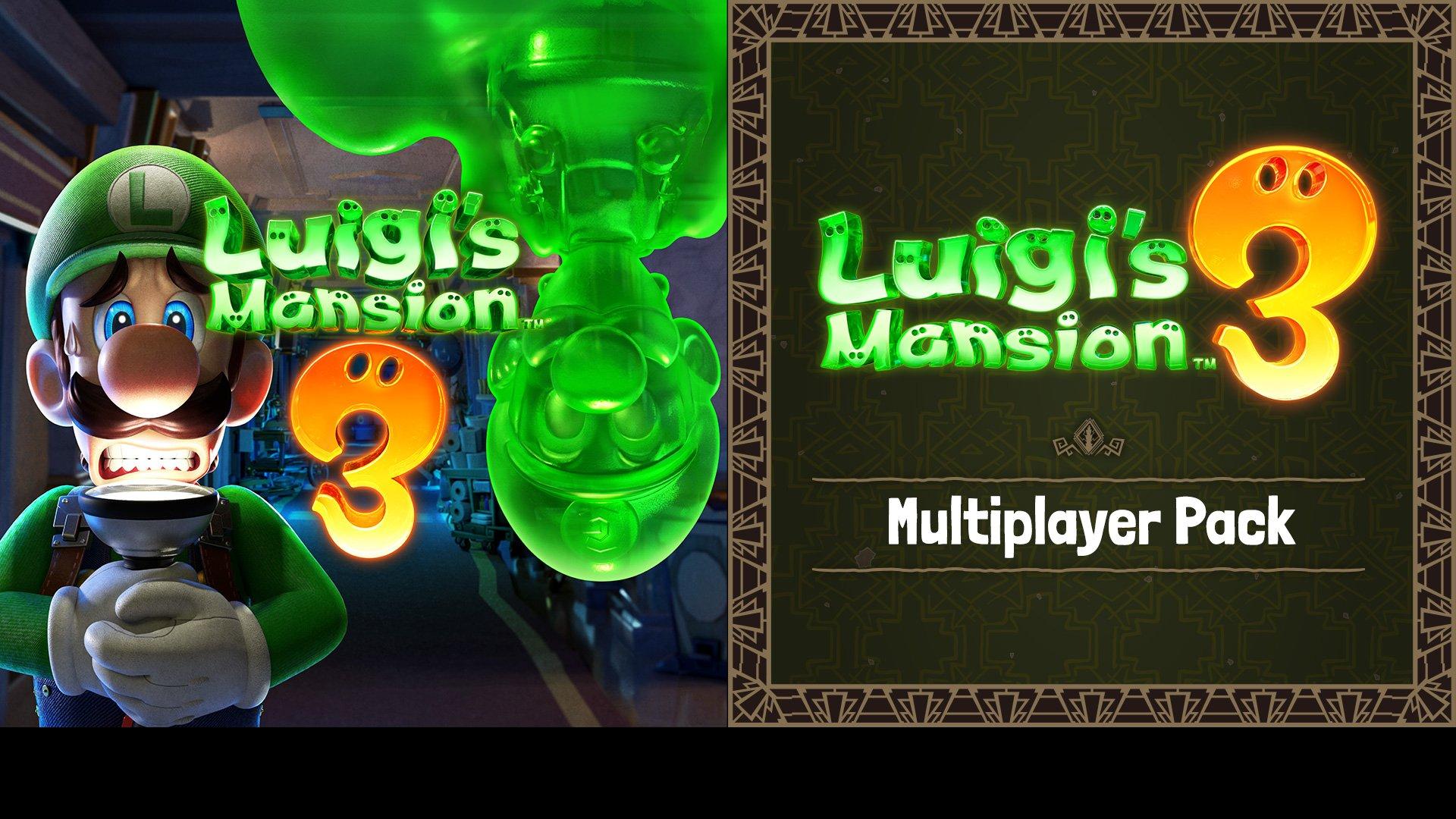 Nintendo | Switch Multiplayer 3 | - Luigi\'s DLC Switch Pack GameStop Mansion Nintendo