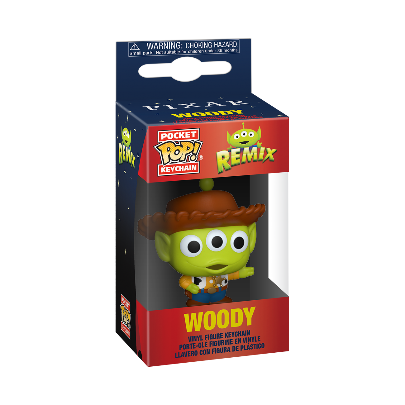 list item 2 of 2 Pocket POP! Keychain: Disney: Pixar Alien as Woody