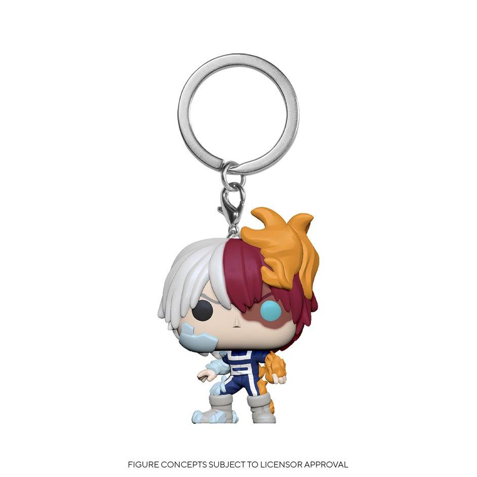 Fan Favorite Pocket Pop Keychain My Hero Academia Todoroki Fandom Shop - todoroki roblox decal