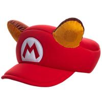 list item 2 of 5 Super Mario Bros. 3 Raccoon Mario Cosplay Hat