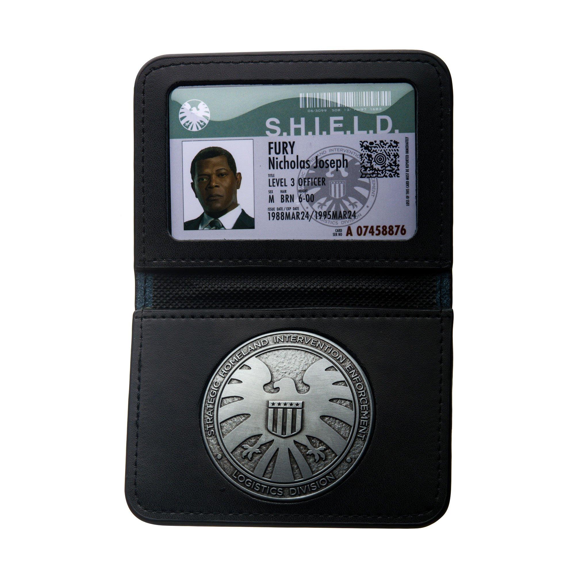 Captain Marvel S.H.I.E.L.D Badge Wallet
