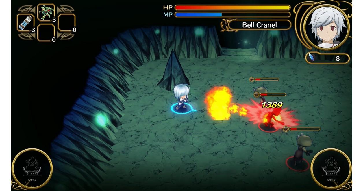 Is It Wrong to Try to Pick Up Girls in a Dungeon? Infinite Combate - Nintendo Switch