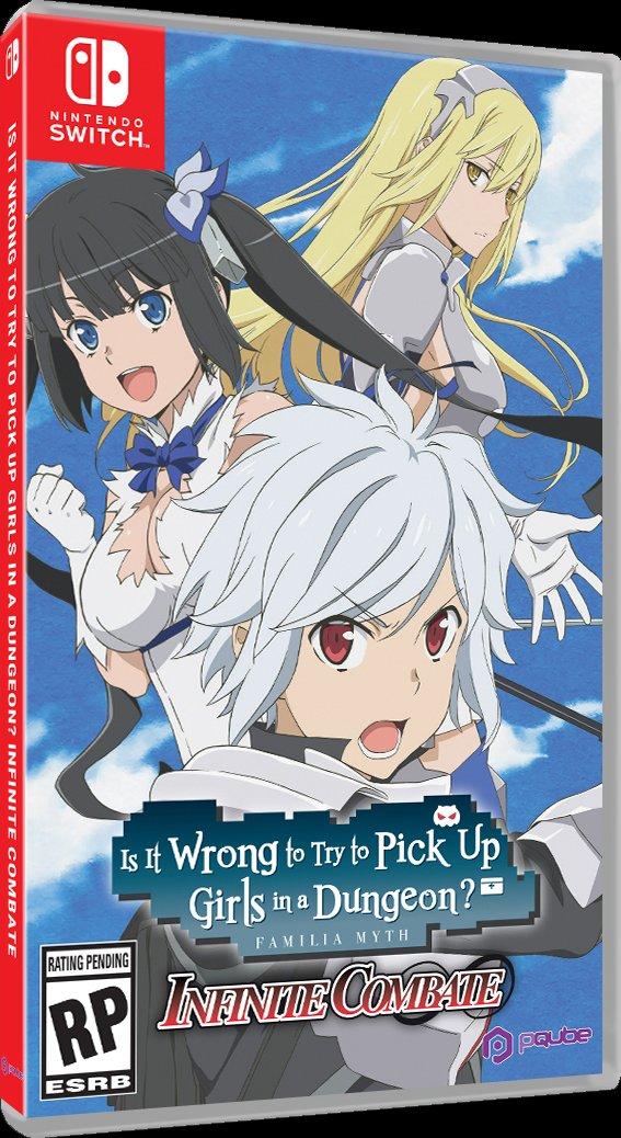 Análise: Is It Wrong To Try To Pick Up Girls In A Dungeon? Infinite Combate  (Switch) insulta o gênero RPG - Nintendo Blast
