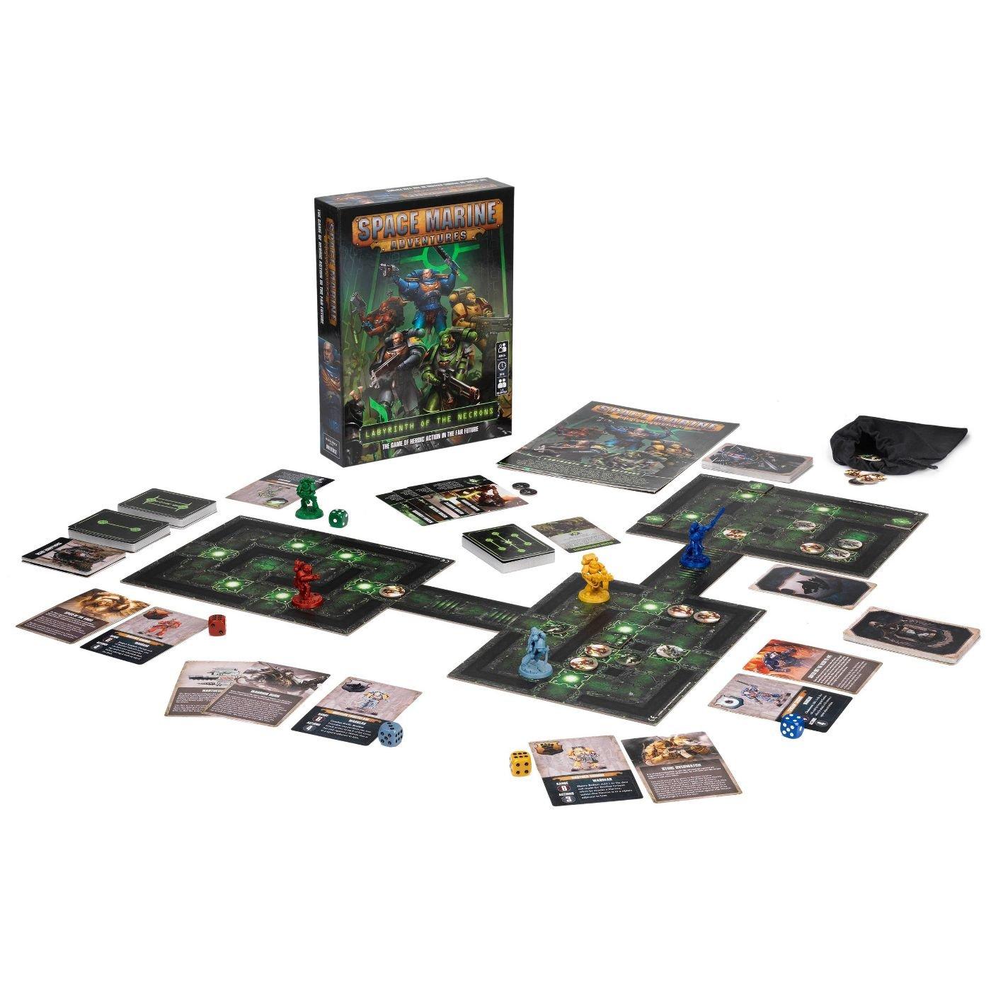 Trade In Space Marine Adventures: Labyrinth of the Necrons Board Game ...