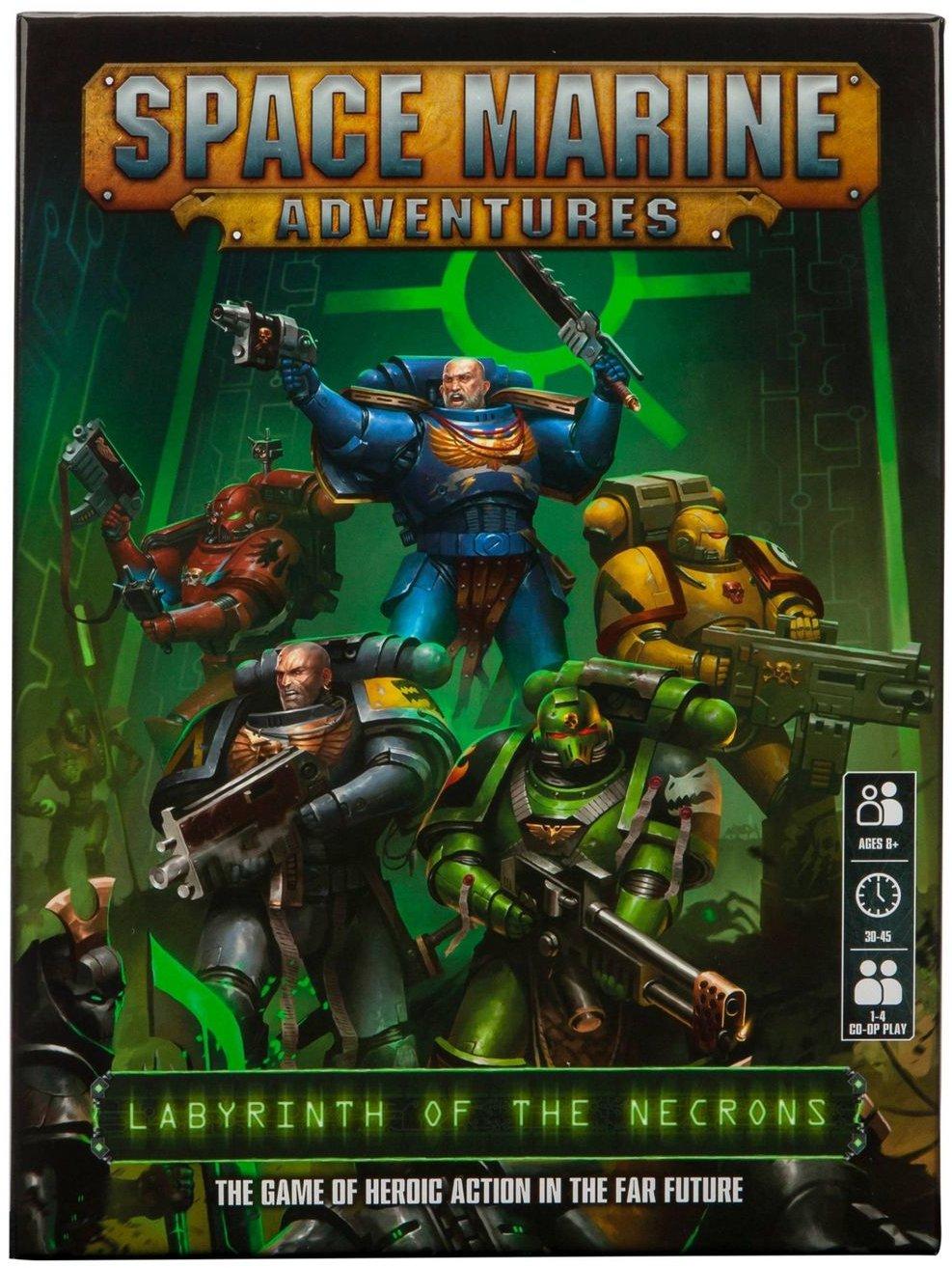 Trade In Space Marine Adventures: Labyrinth of the Necrons Board Game ...