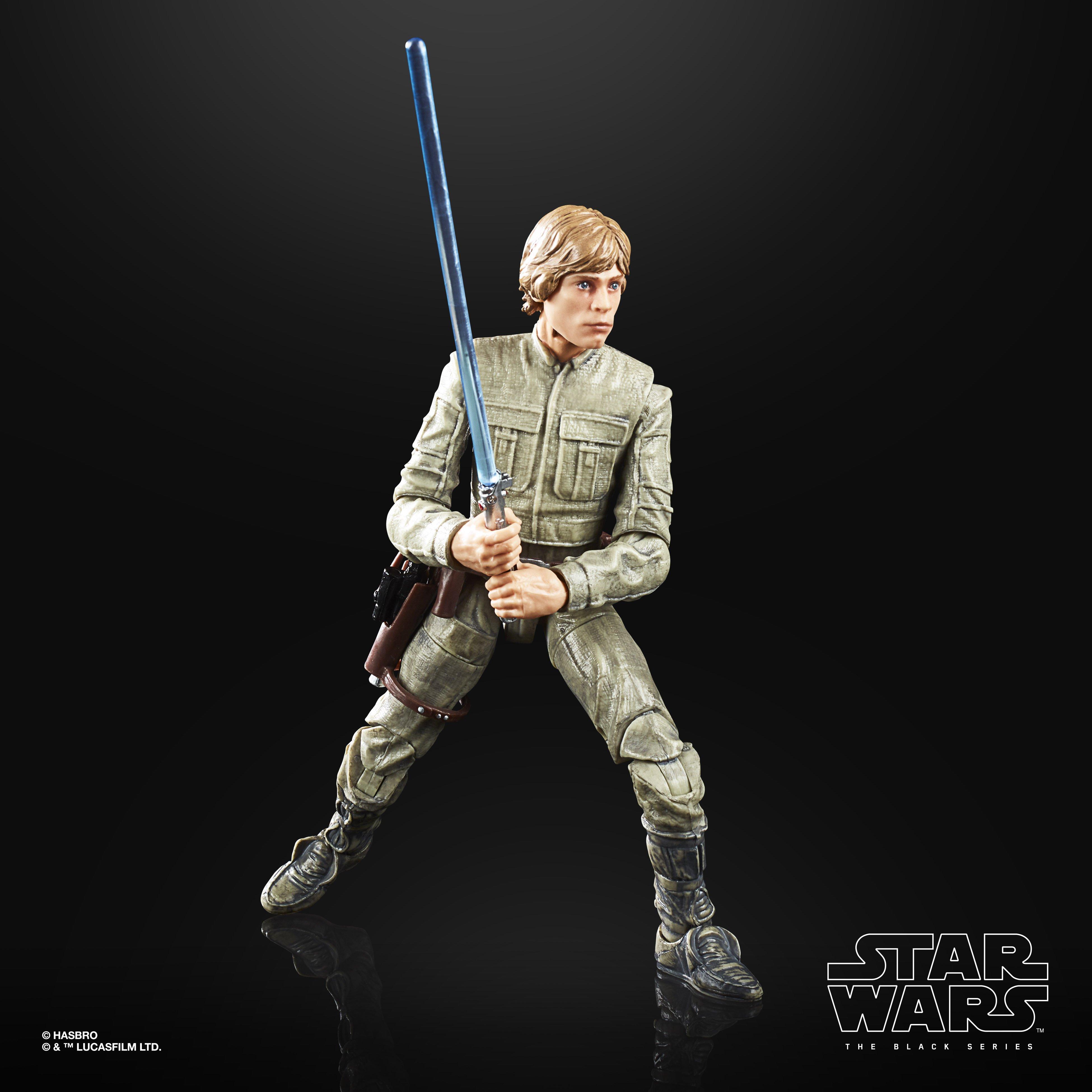 Jedi Training 6-Inch-Scale The Empire Strikes Back 40th Anniversary Figures Star Wars The Black Series Luke Skywalker and Yoda 