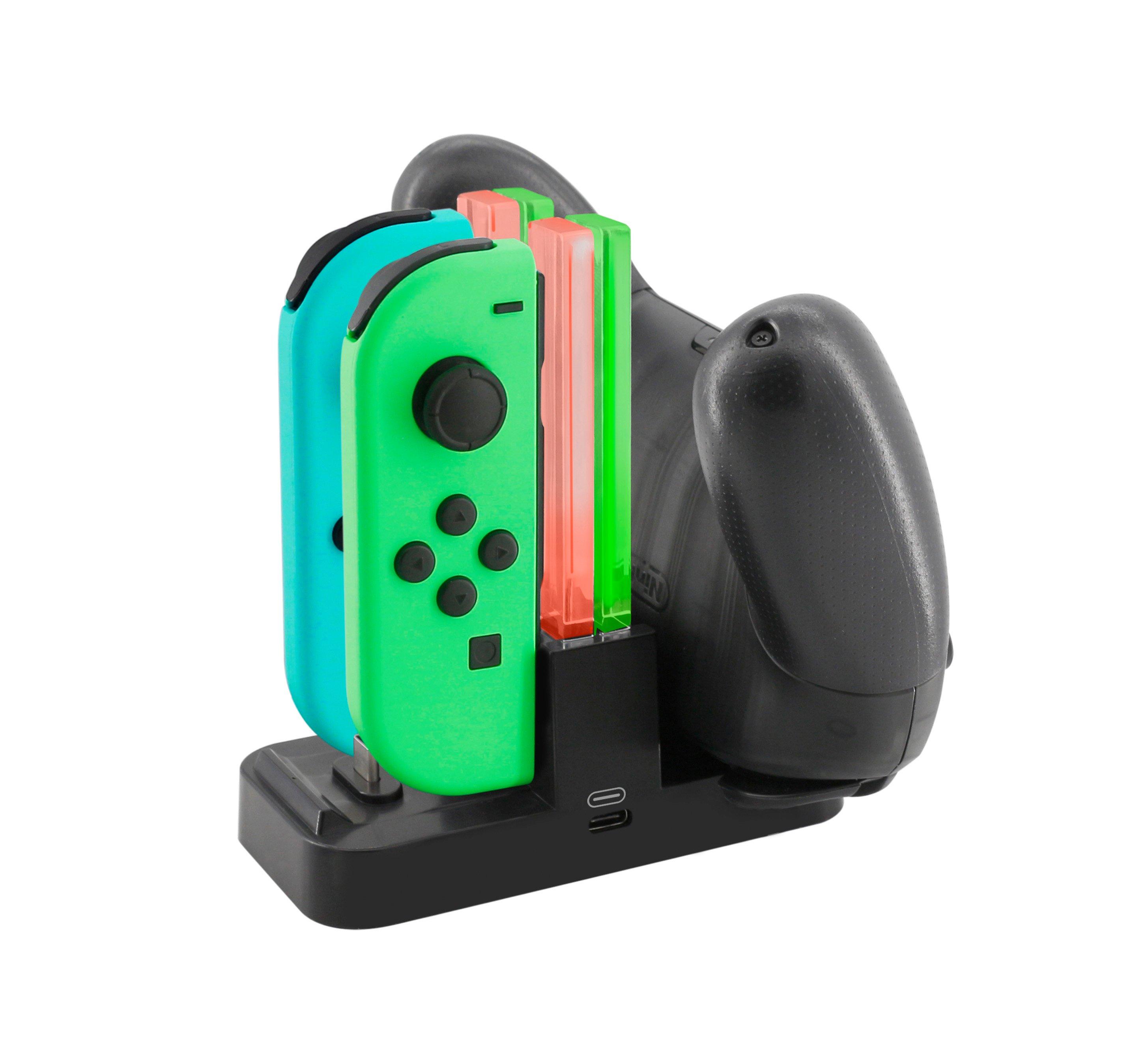 does the nintendo switch come with a charging dock