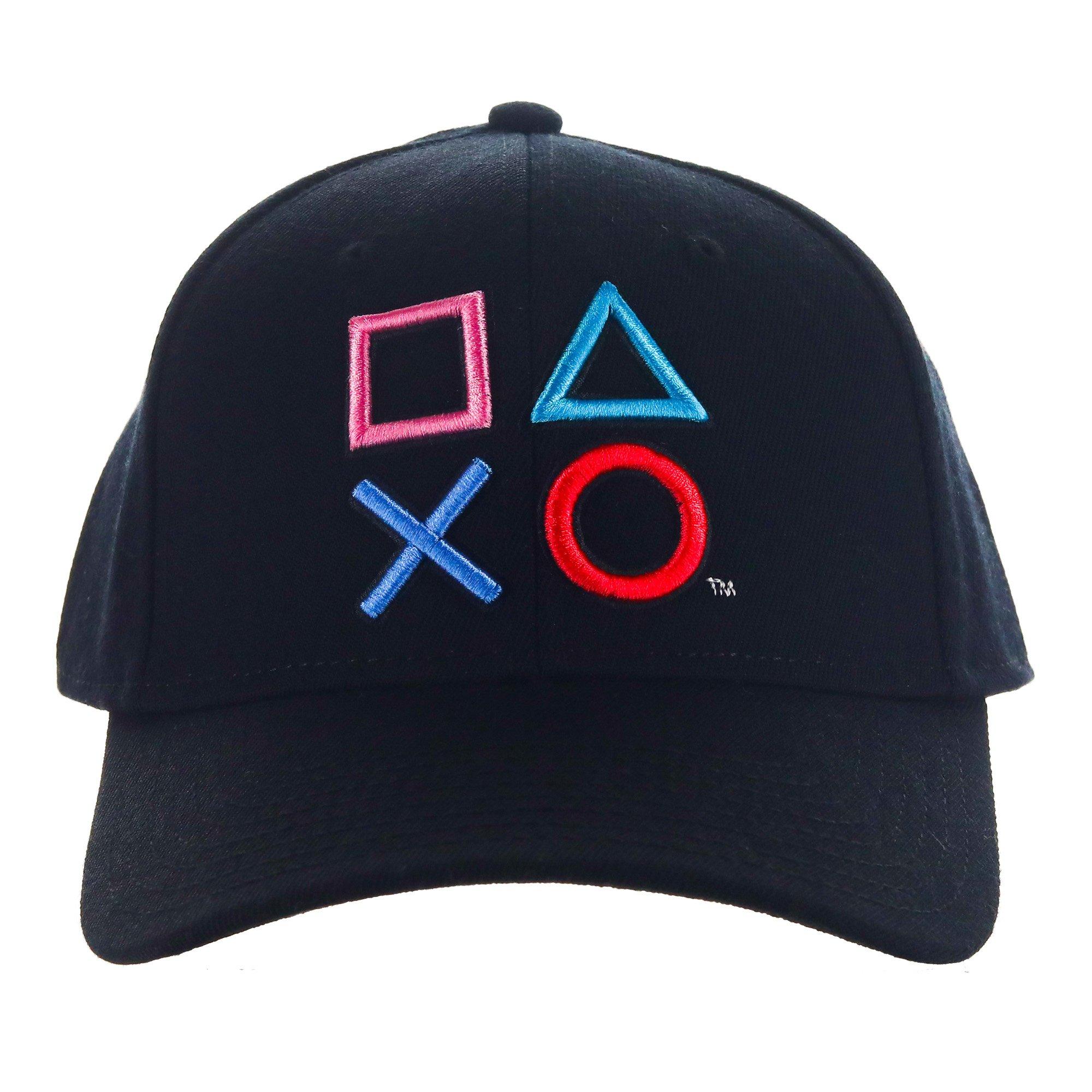 Download Playstation Buttons 3d Flex Baseball Cap Gamestop