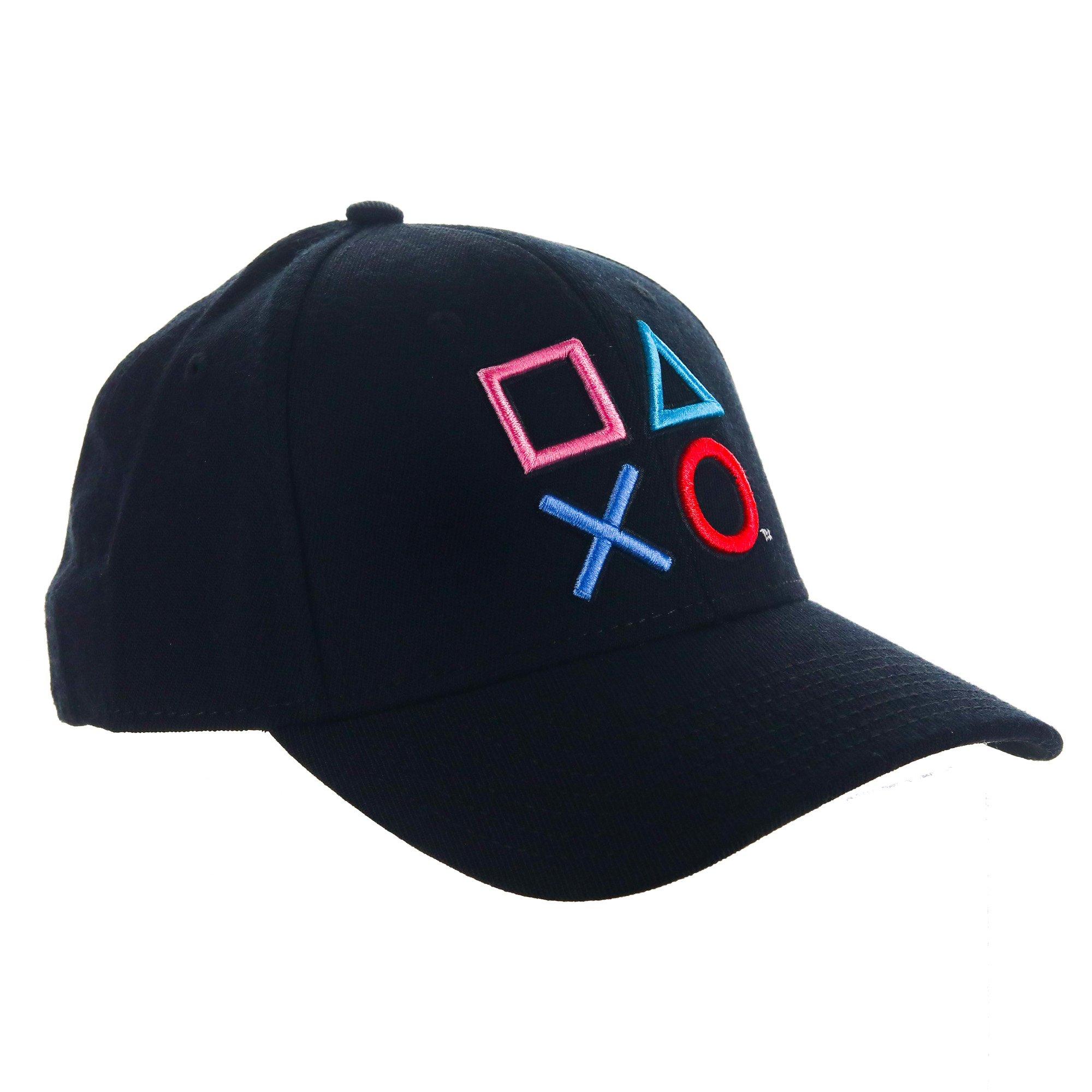 Download Playstation Buttons 3d Flex Baseball Cap Gamestop