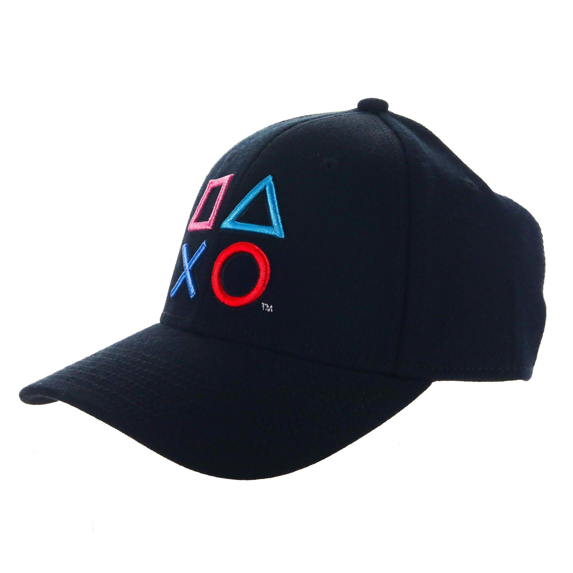 Download Playstation Buttons 3d Flex Baseball Cap Gamestop