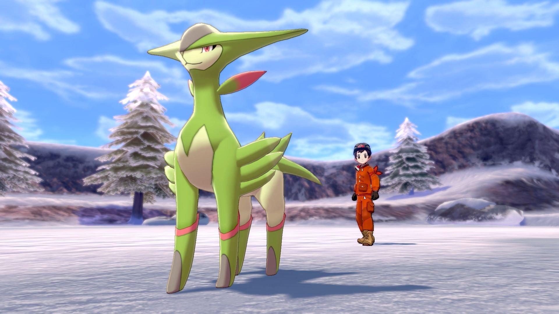 There's Snow Right Now In Pokémon Sword & Shield For An Event
