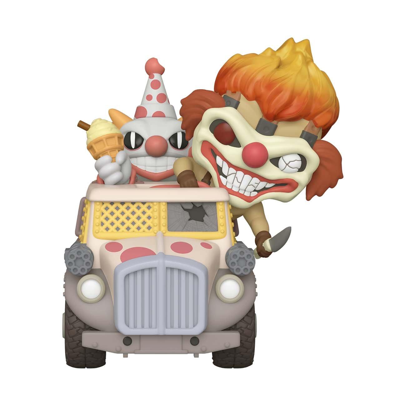 Funko POP! Rides: Twisted Metal Sweet Tooth with Ice Cream Truck Vinyl Figure GameStop Exclusive