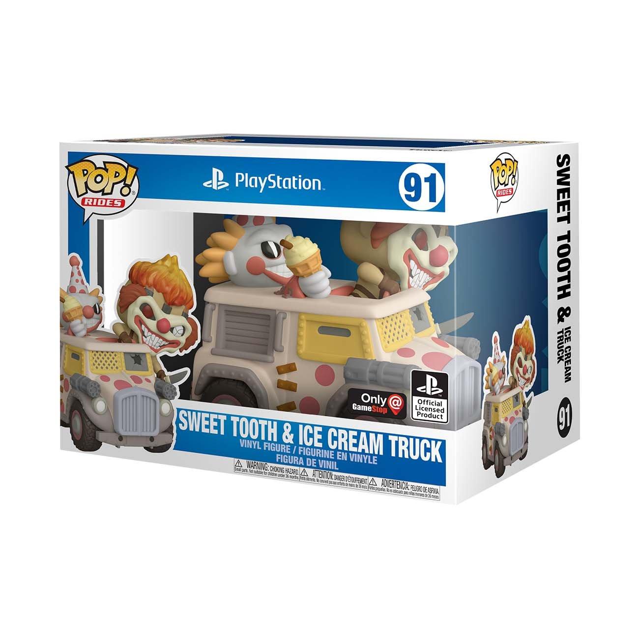 Download Funko Pop Rides Twisted Metal Sweet Tooth With Ice Cream Truck Only At Gamestop Gamestop