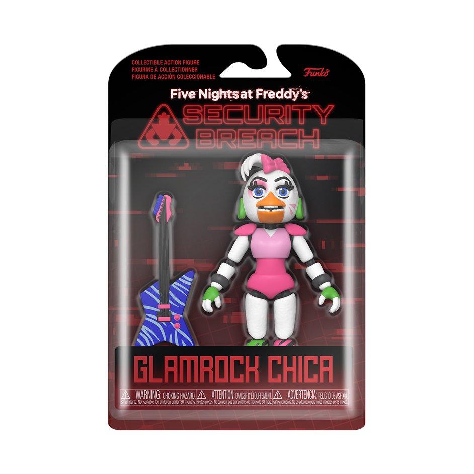Five Nights at Freddy's: Security Breach Glamrock Freddy Action Figure, GameStop