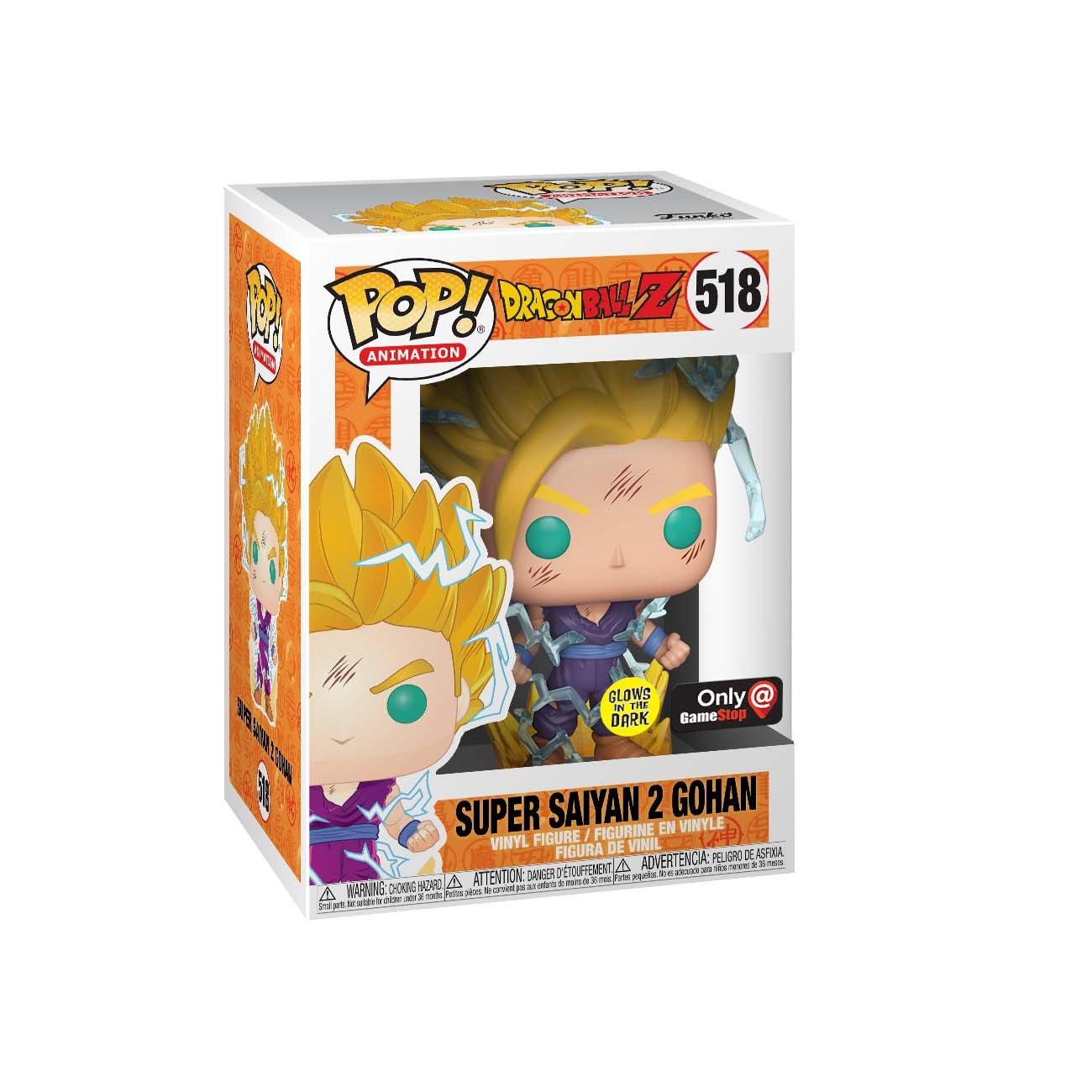 super saiyan 2 gohan pop vinyl