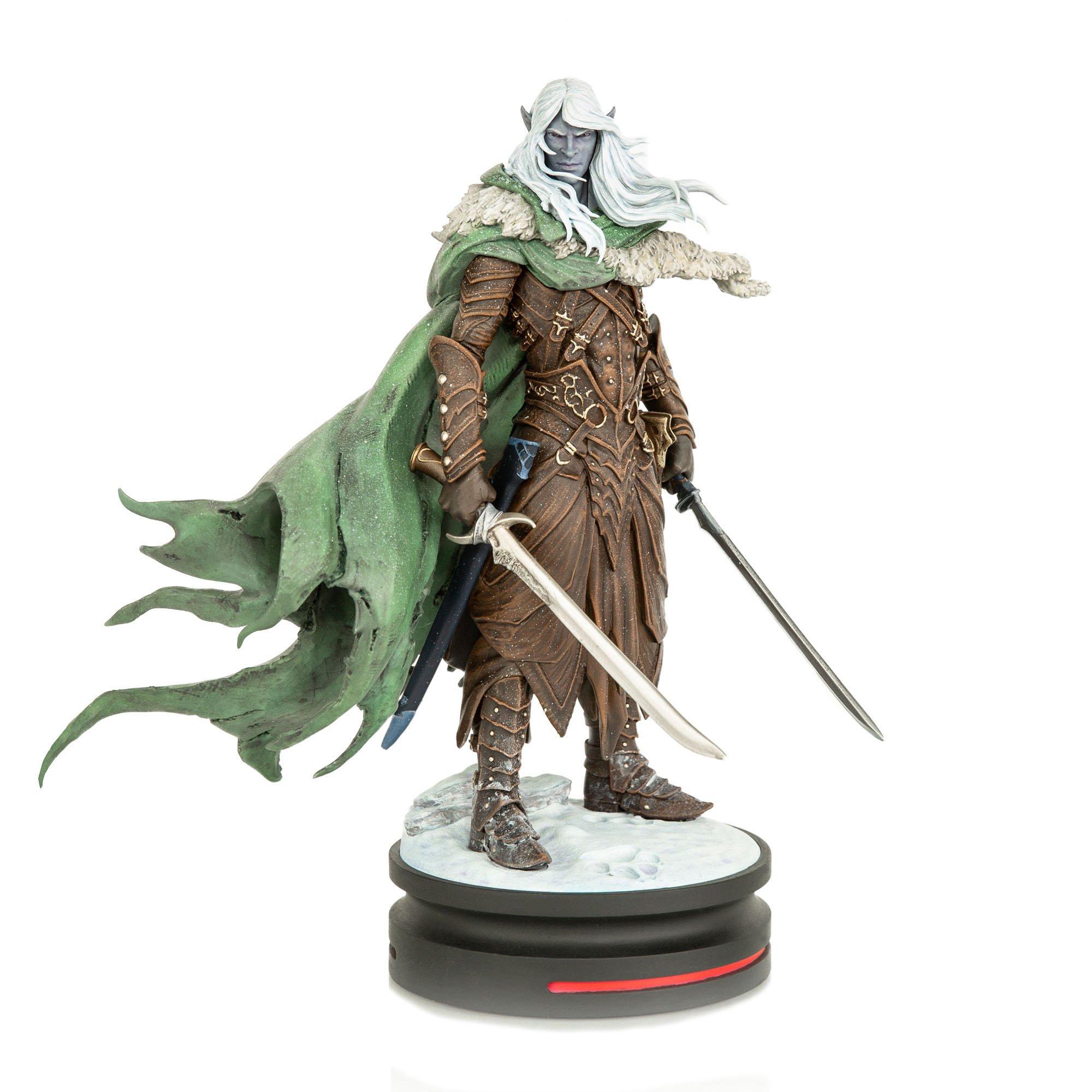 Modern Icons Dungeons and Dragons Drizzt Do'Urden Statue GameStop Exclusive