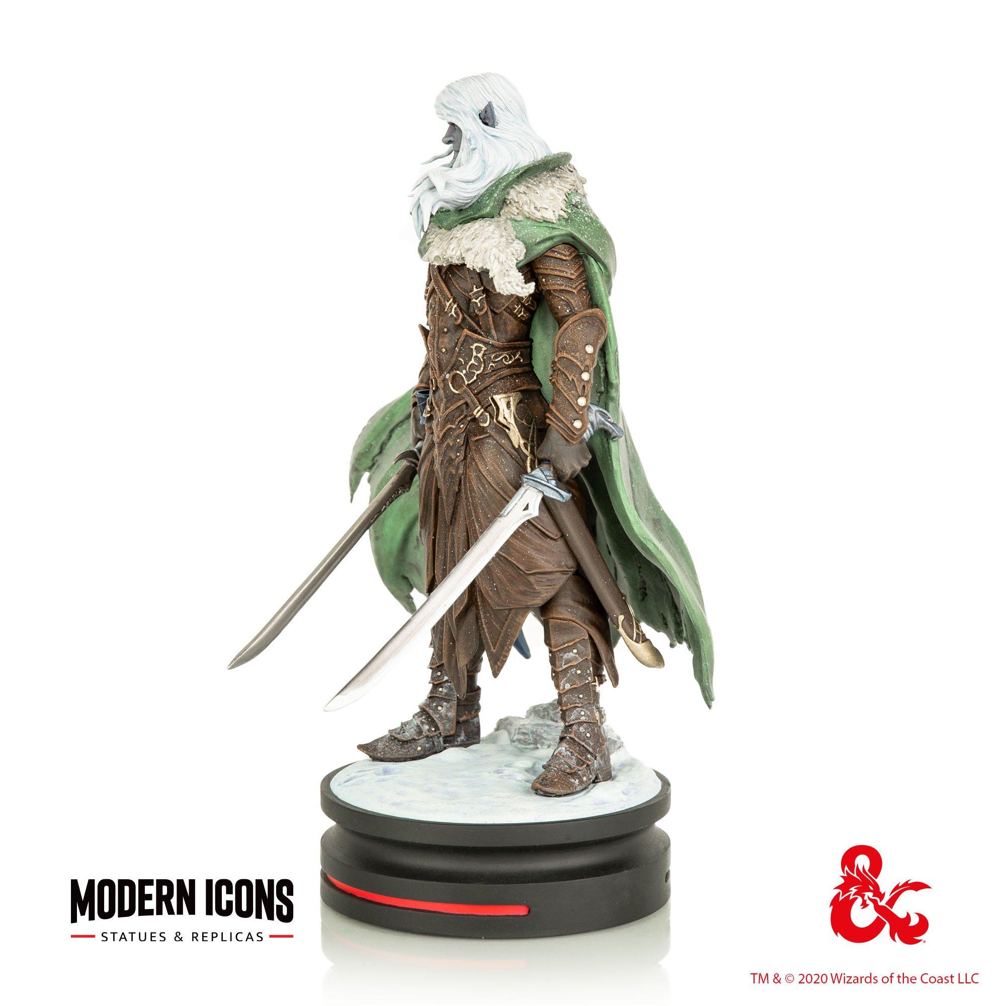 Modern Icons Dungeons and Dragons Drizzt Do'Urden Modern Icons Statue