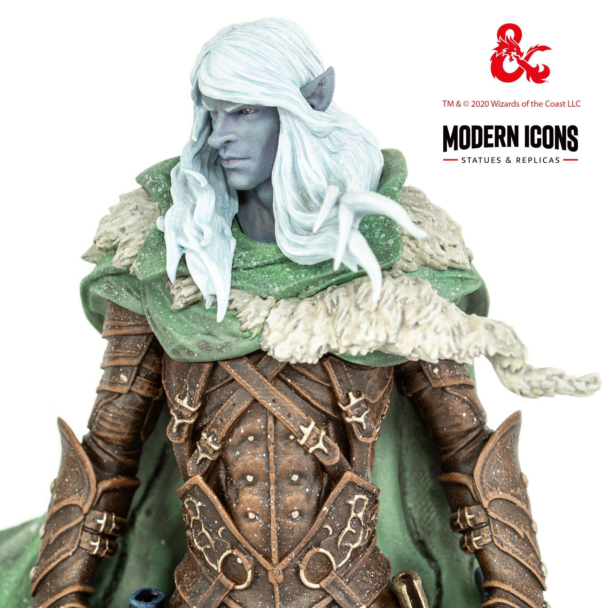 Modern Icons Dungeons and Dragons Drizzt Do'Urden Modern Icons Statue