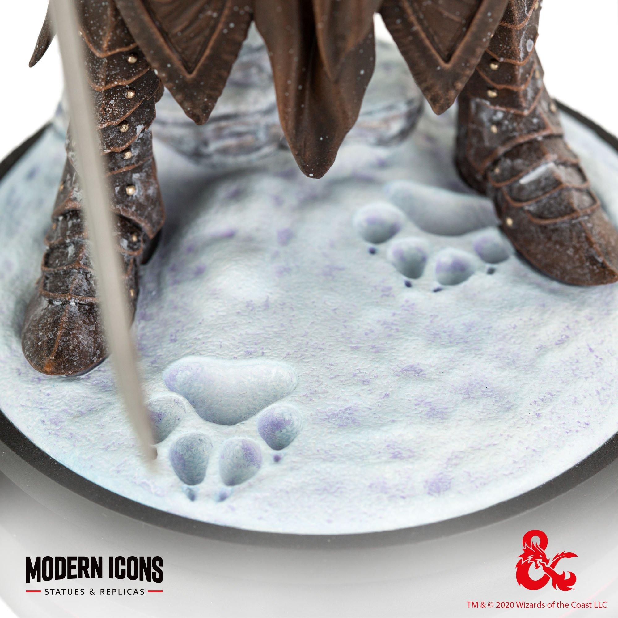 Modern Icons Dungeons and Dragons Drizzt Do'Urden Modern Icons Statue GameStop Exclusive