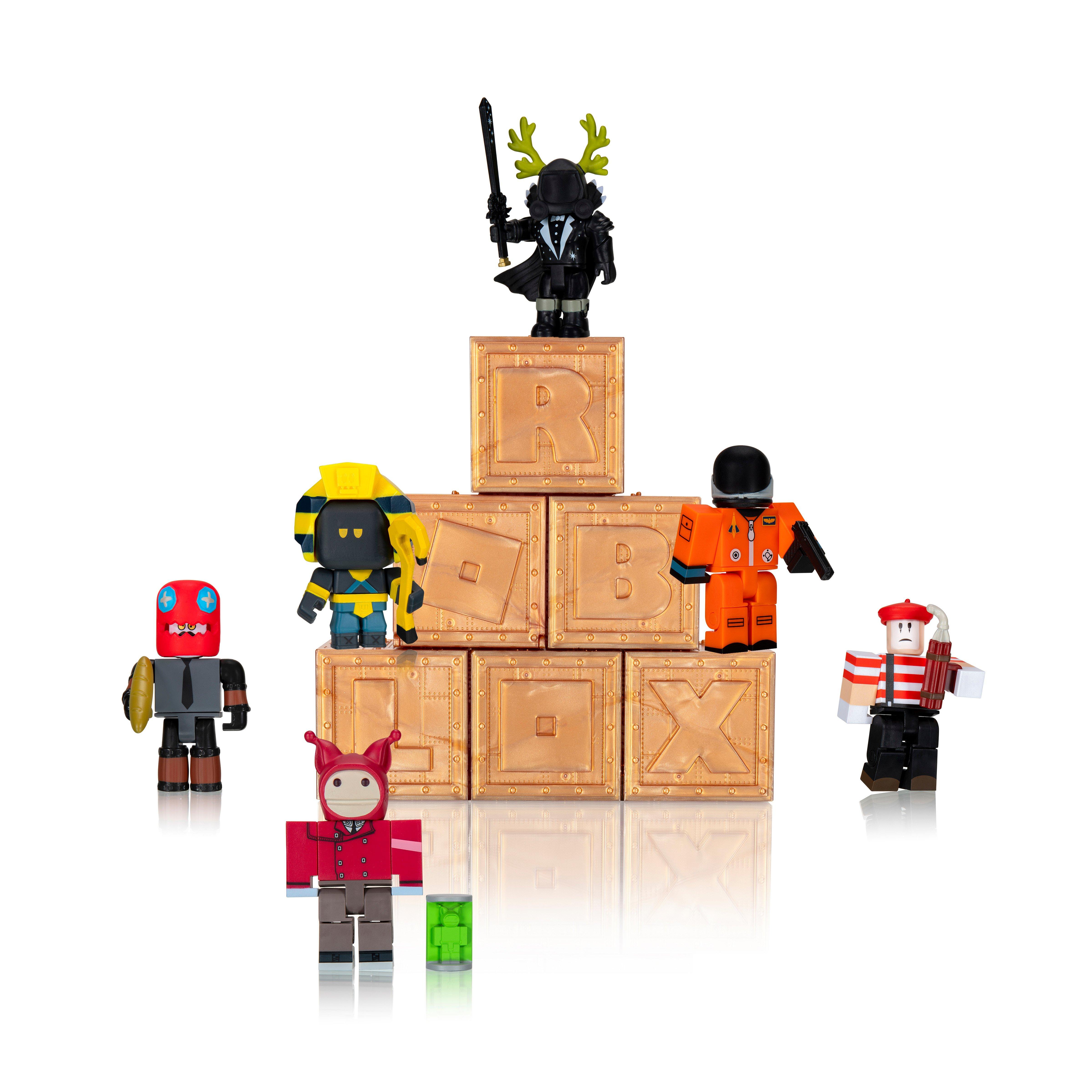 Roblox Action Collection Series 8 Mystery Figure Includes 1 Figure And Exclusive Virtual Item Gamestop - gamestop roblox toys