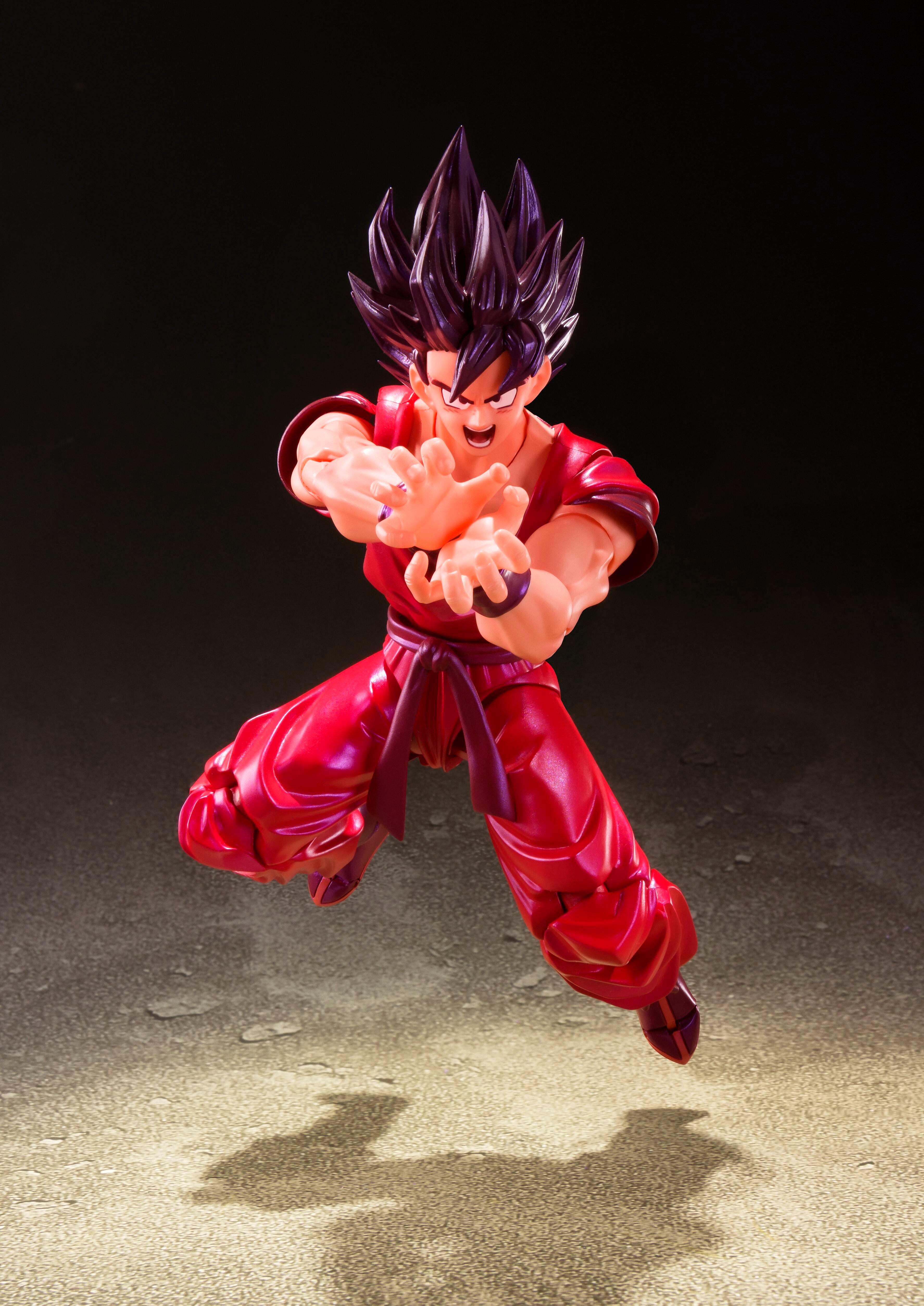 Dragon Ball Z Son Goku Kaio-ken S.H. Figuarts Action Figure | GameStop