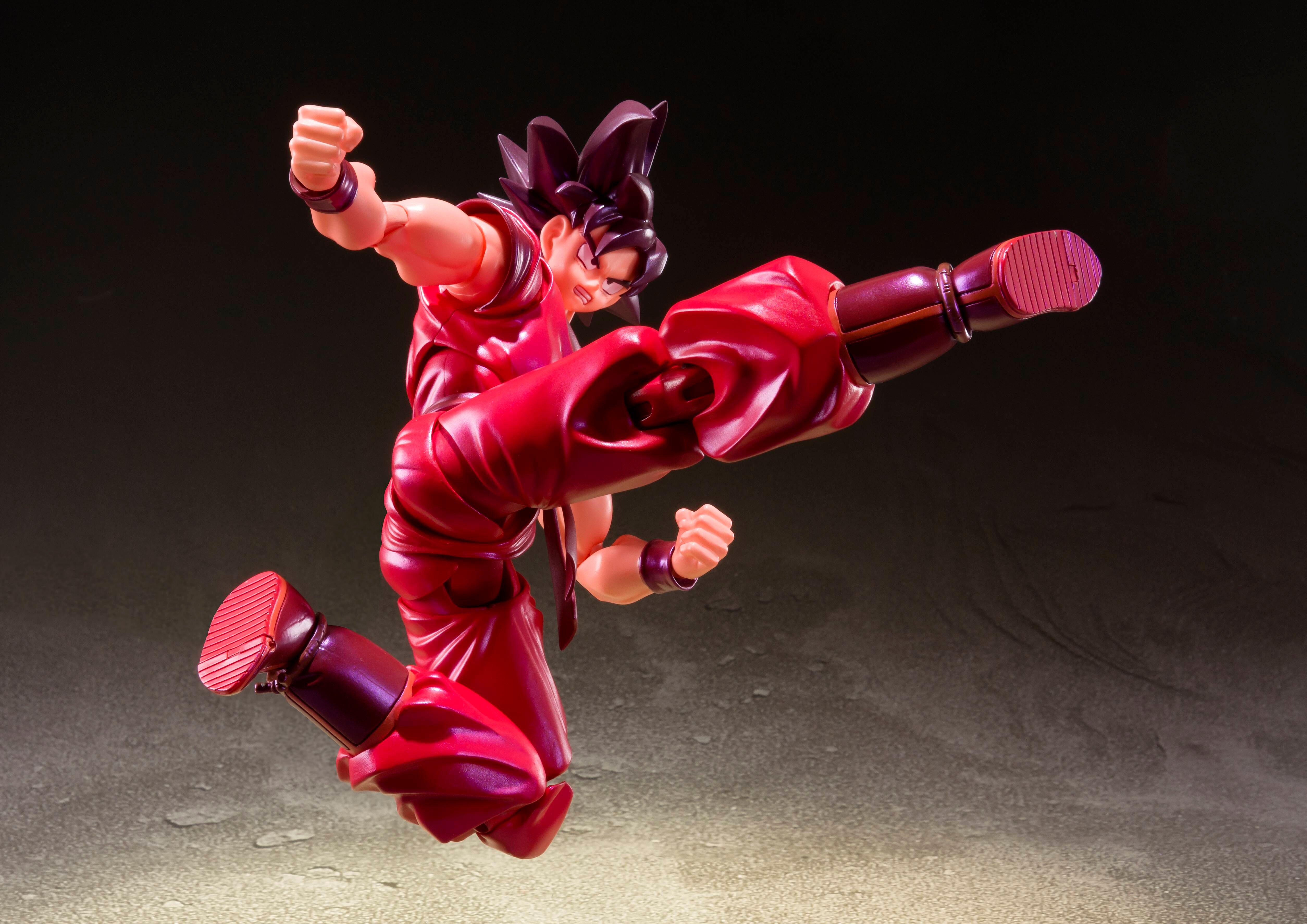 Dragon Ball Z Son Goku Kaio-ken S.H. Figuarts Action Figure | GameStop