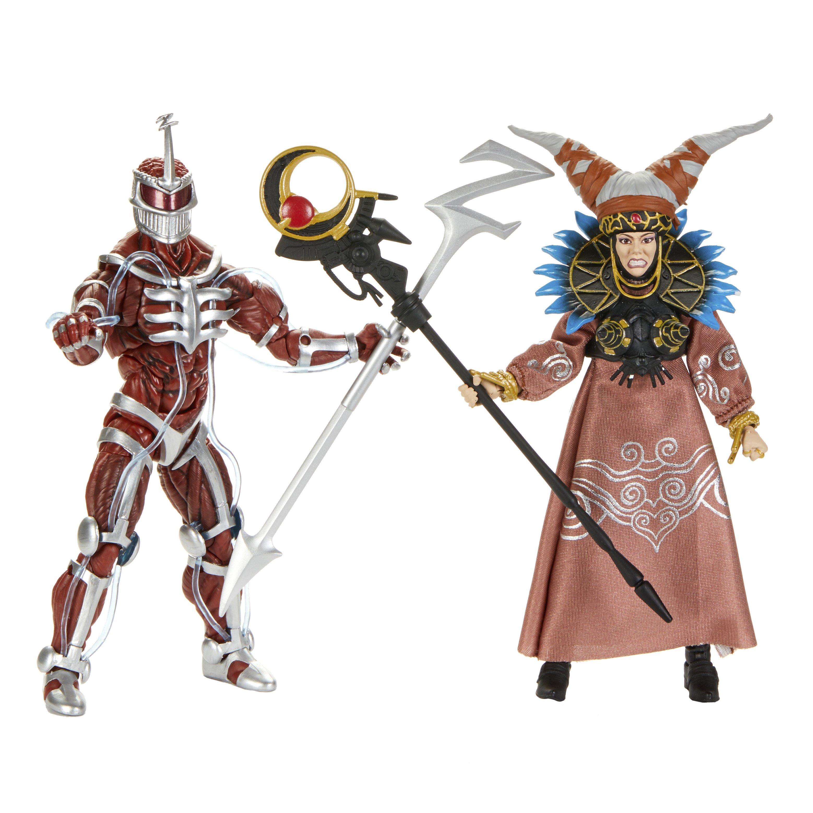 list item 1 of 8 Hasbro Mighty Morphin Power Rangers Lord Zedd and Rita Repulsa Lightning Collection 2 Pack 6-in Action Figure
